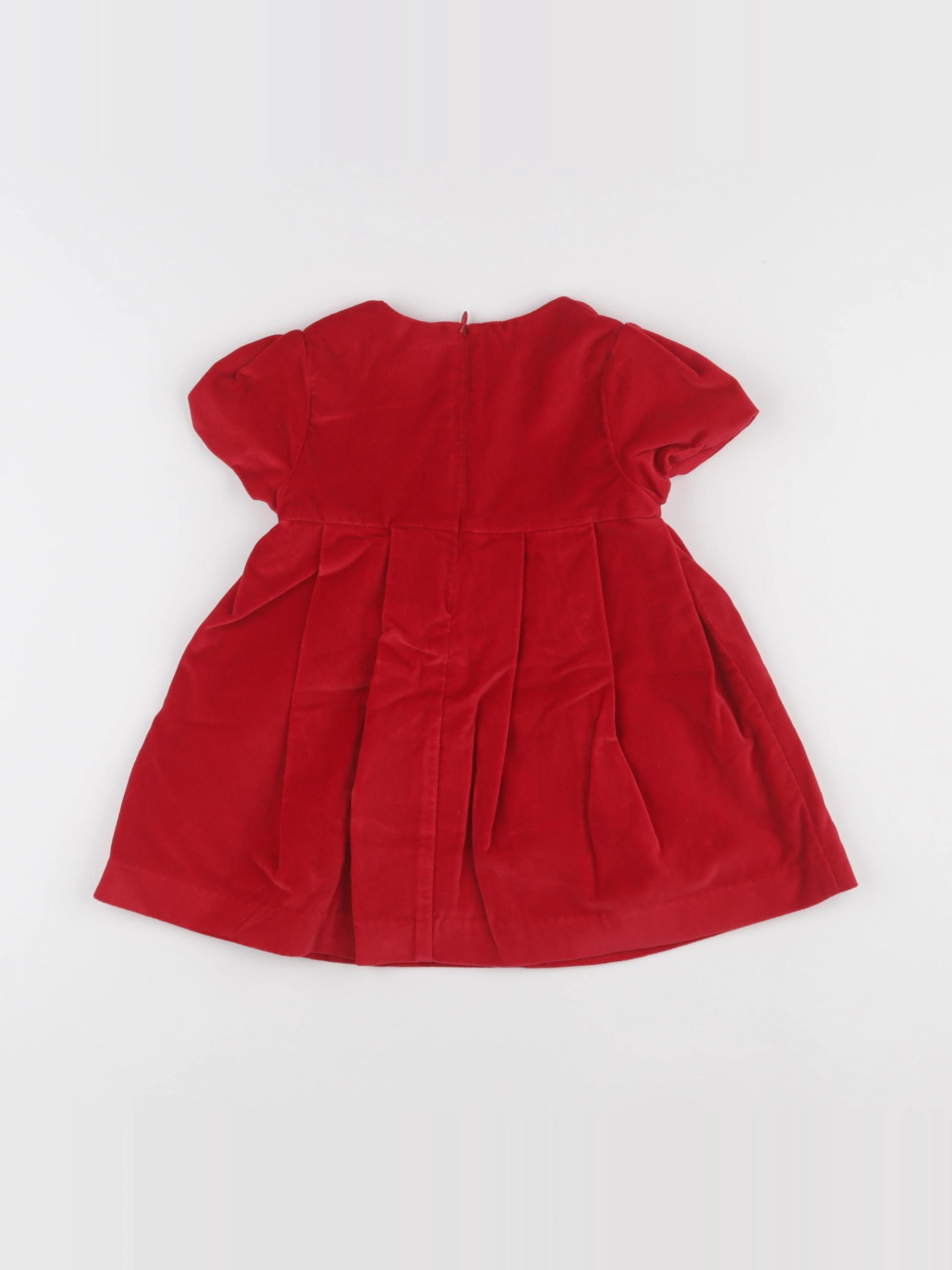 Jacadi - robe rouge - 24 mois