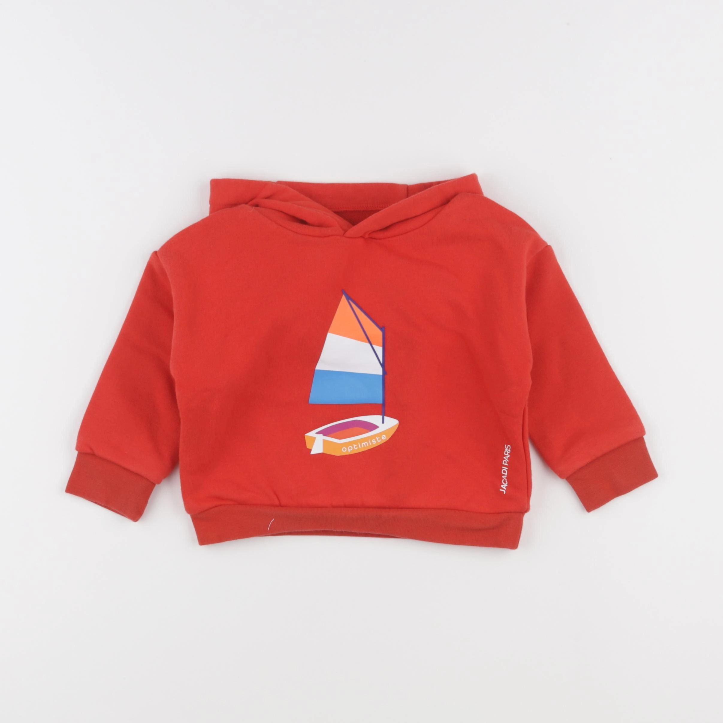 Jacadi - sweat rouge - 18 mois