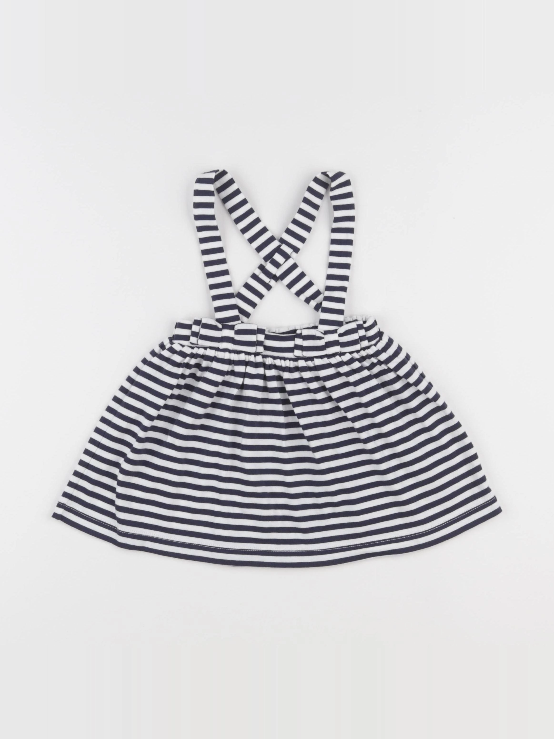 Jacadi - jupe blanc, bleu - 18 mois