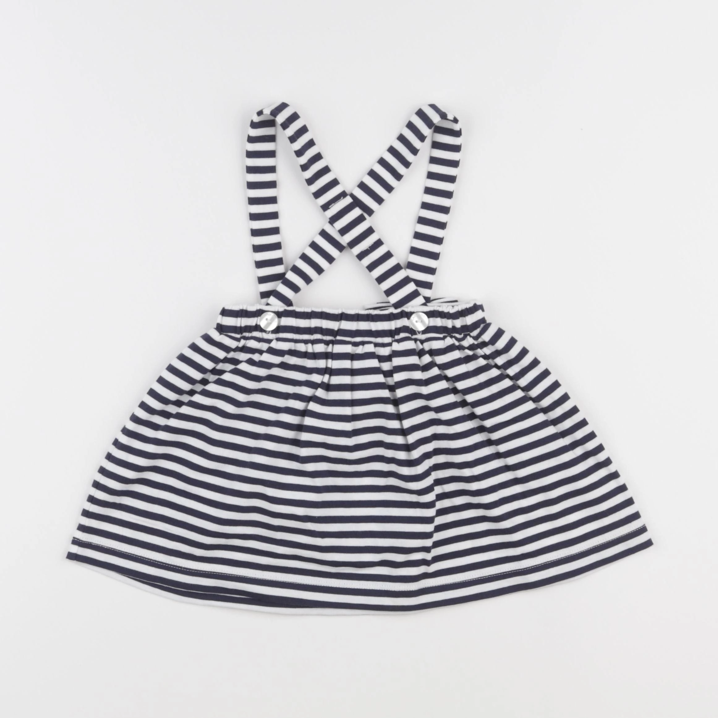 Jacadi - jupe blanc, bleu - 18 mois