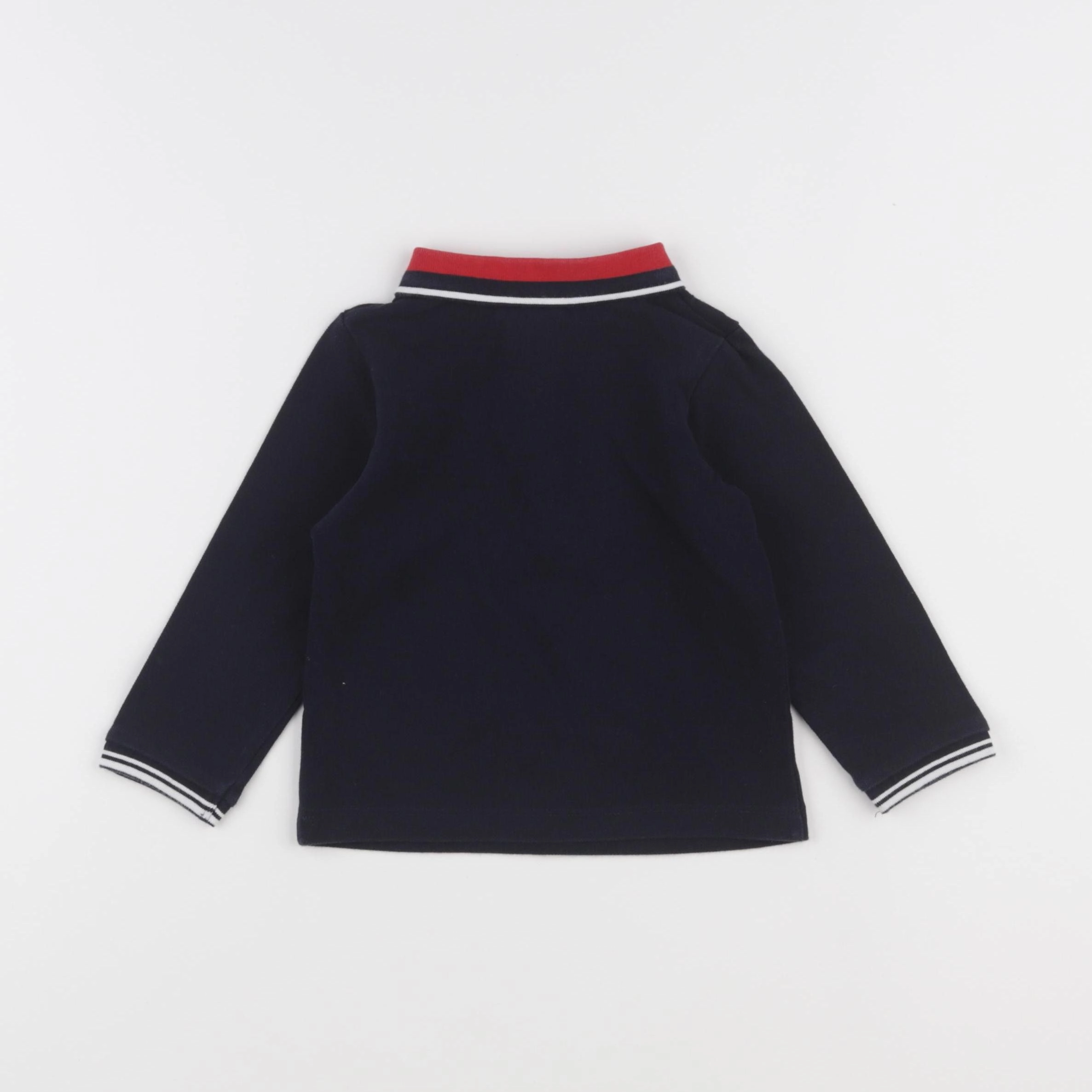 Jacadi - polo bleu - 18 mois