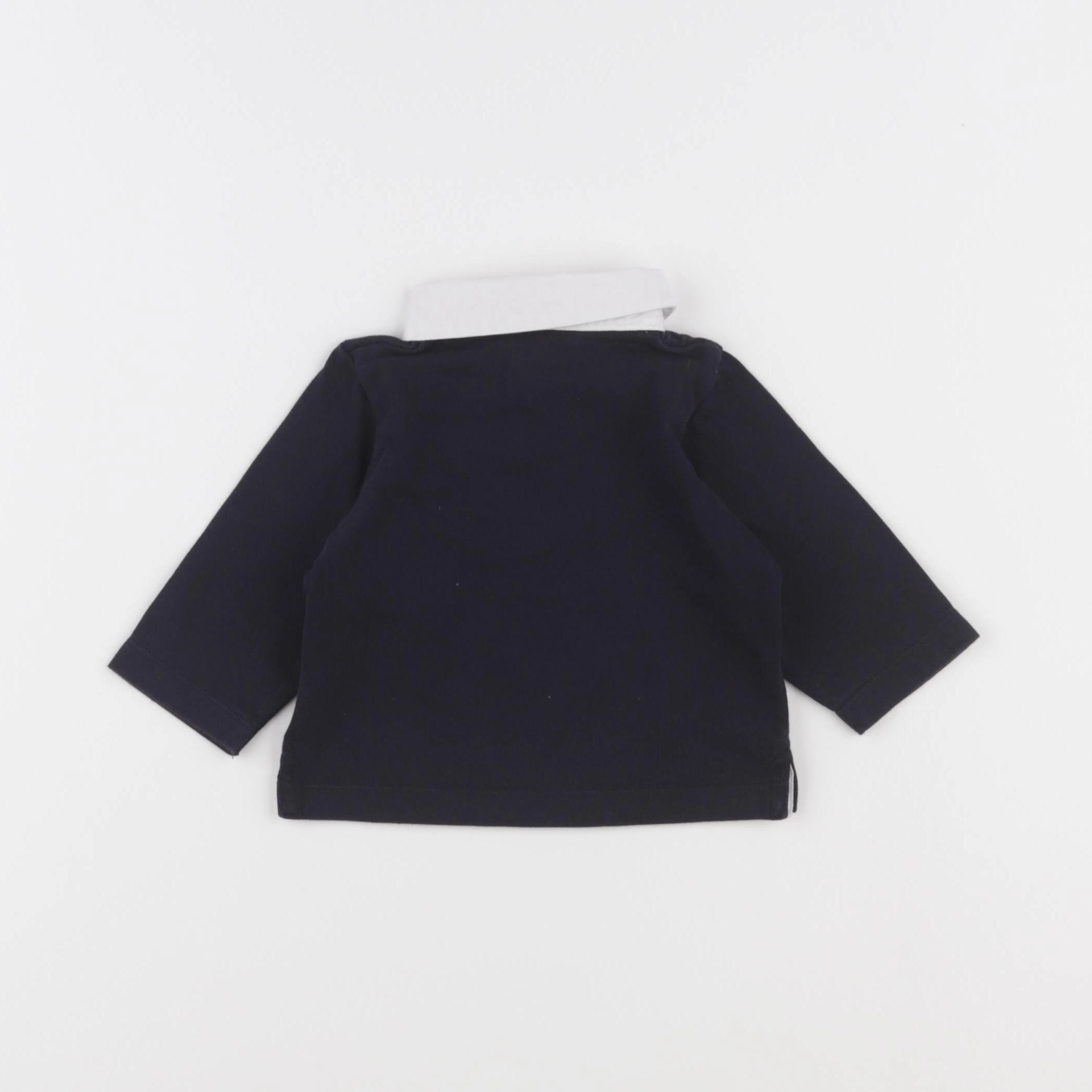 Jacadi - polo bleu - 6 mois