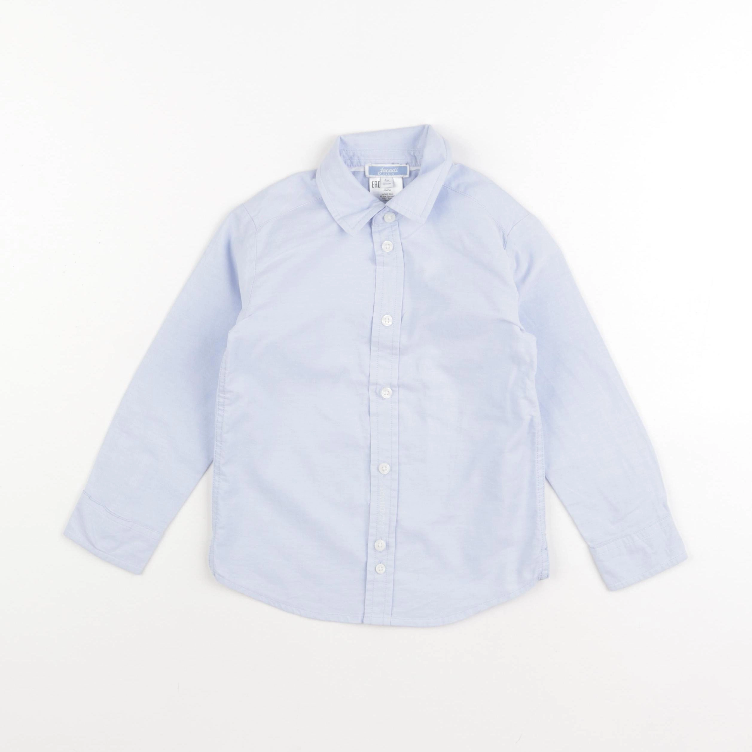 Jacadi - chemise bleu - 4 ans