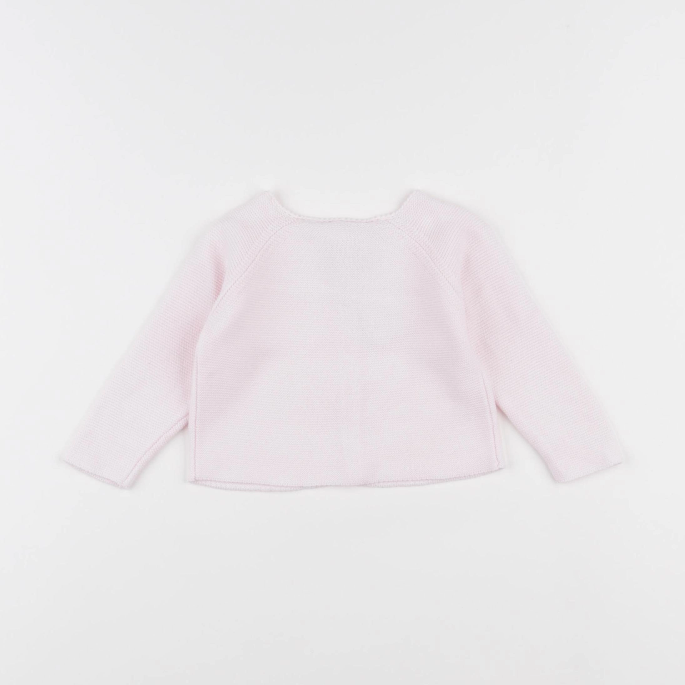 Jacadi - gilet rose - 6 mois