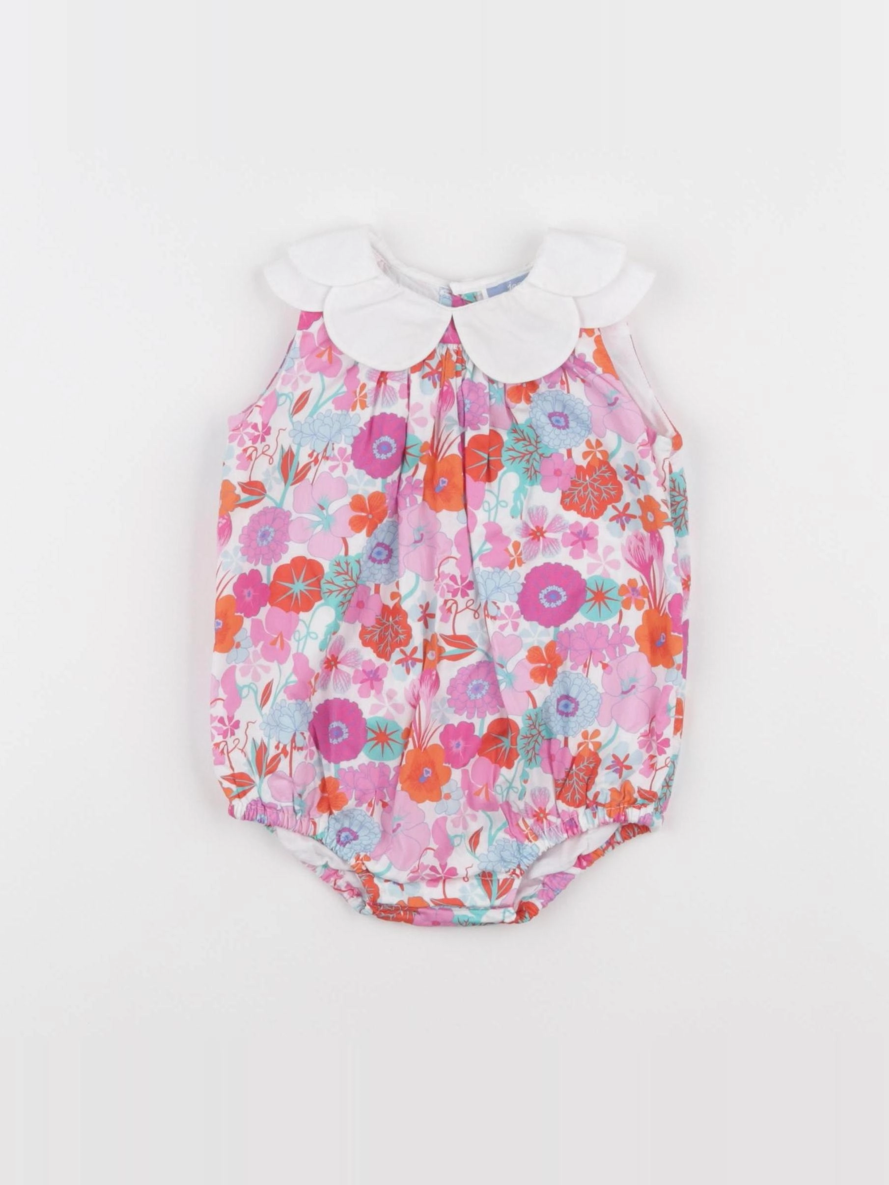 Jacadi - combinaison liberty multicolore - 6 mois