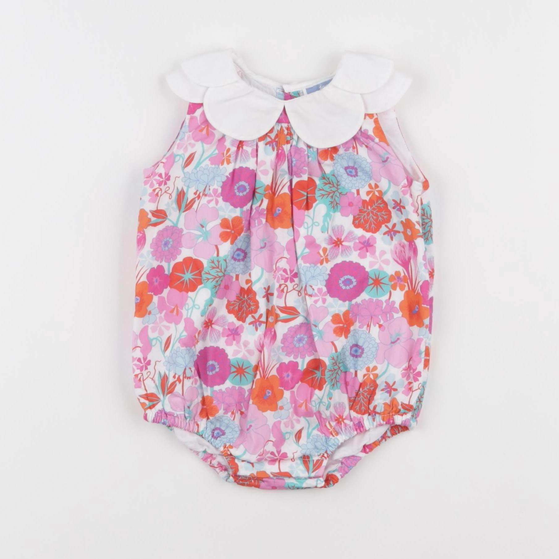 Jacadi - combinaison liberty multicolore - 6 mois