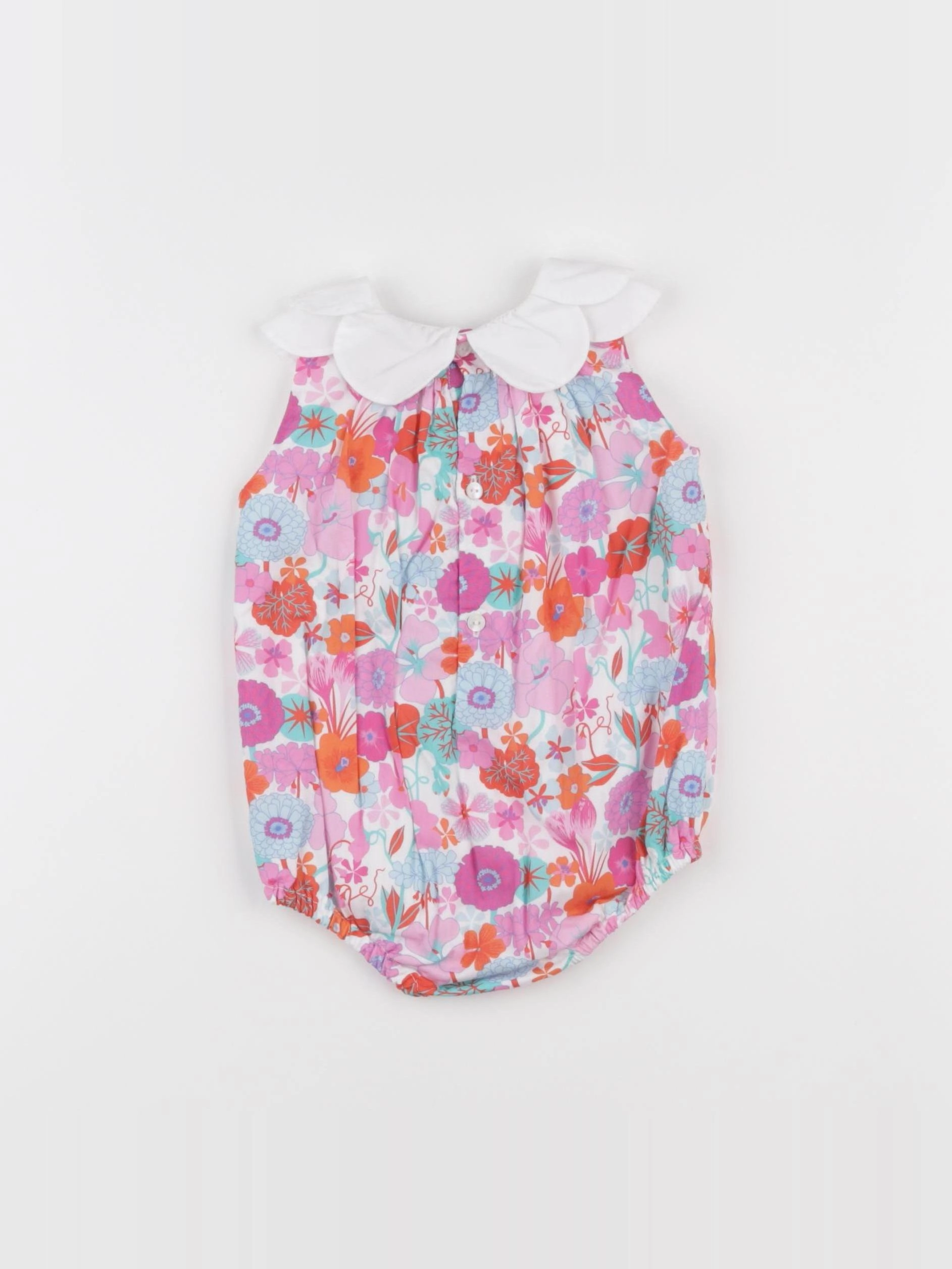 Jacadi - combinaison liberty multicolore - 6 mois