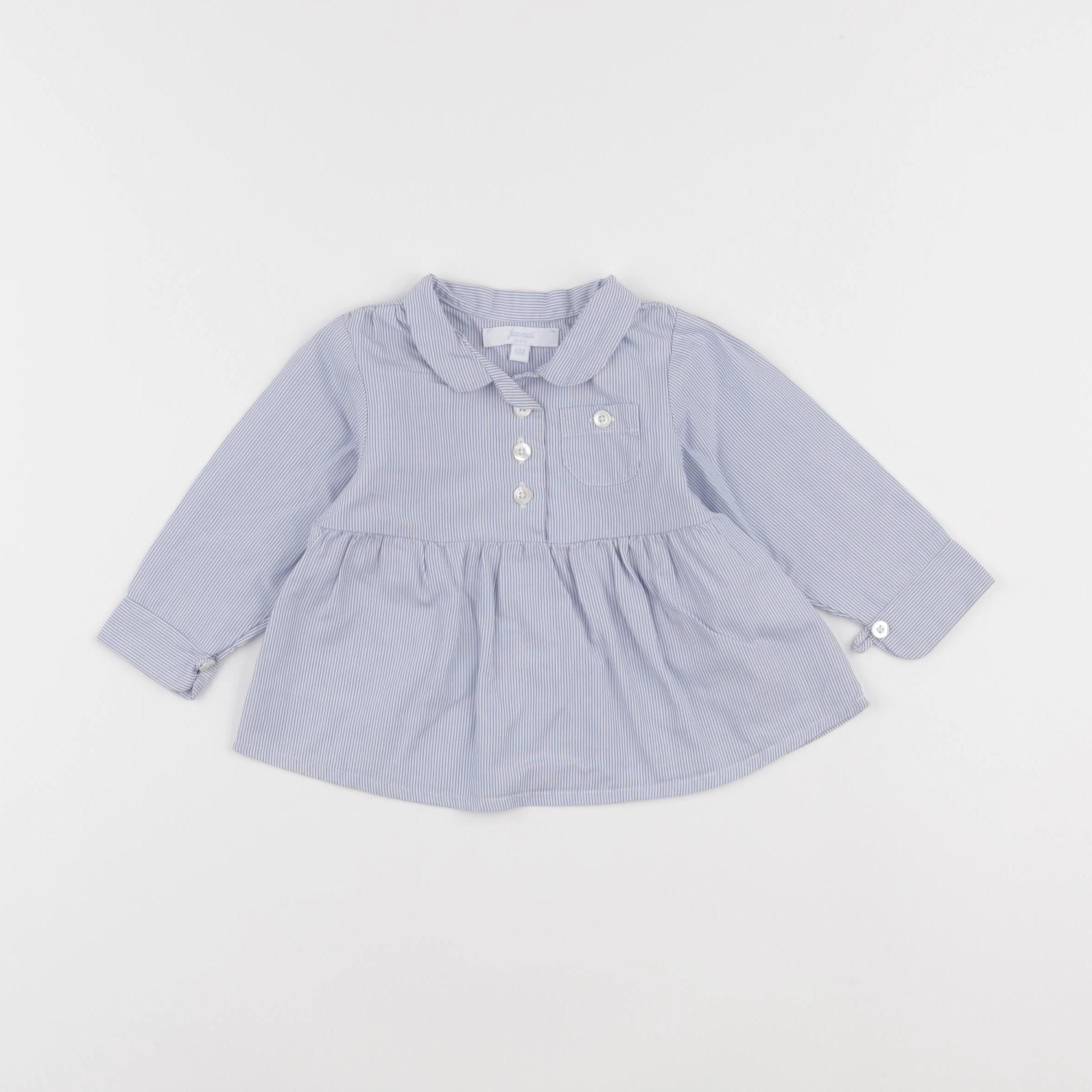 Jacadi - blouse bleu - 3 mois