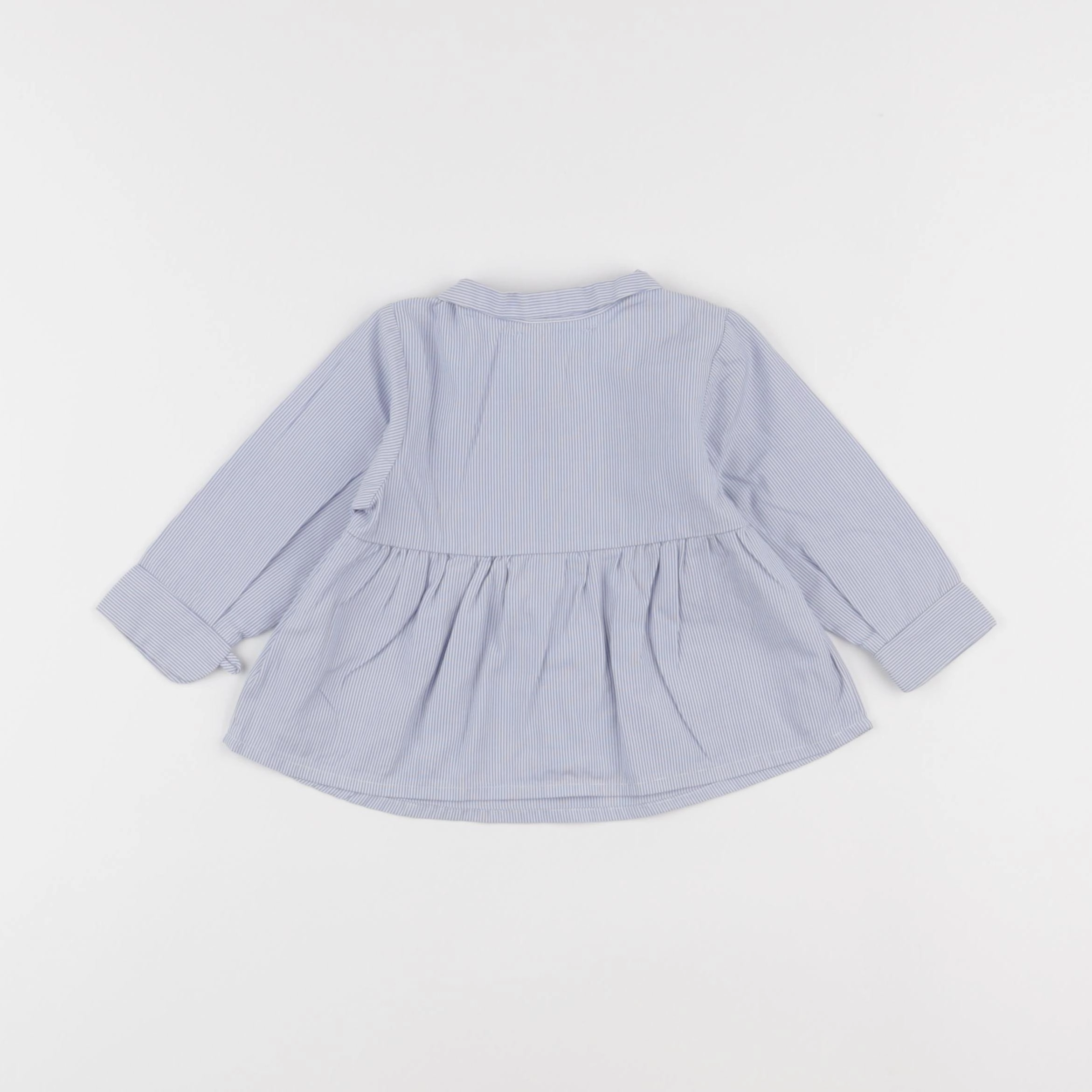 Jacadi - blouse bleu - 3 mois