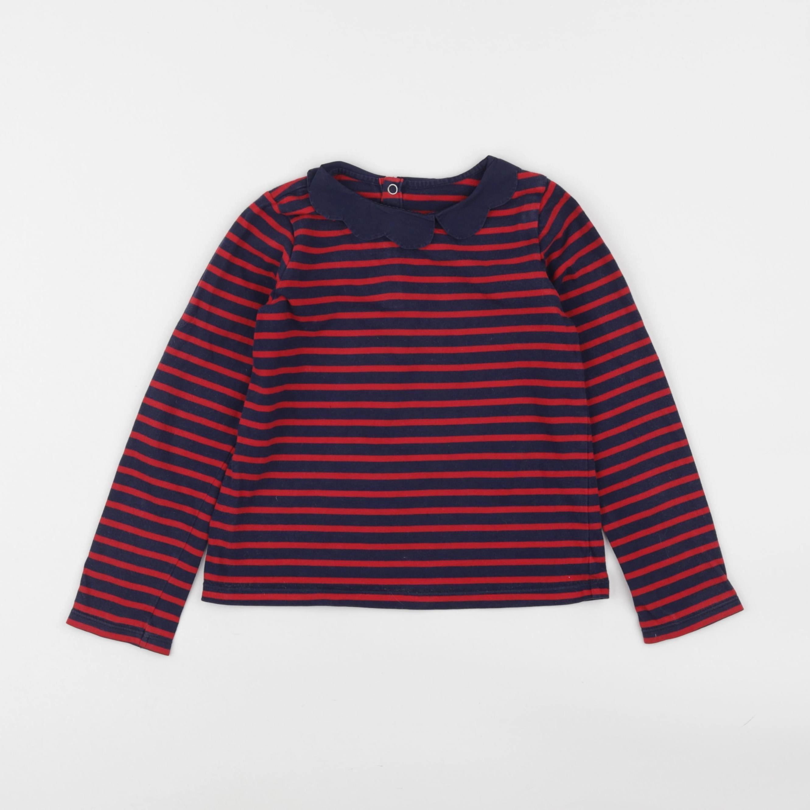 Jacadi - tee-shirt bleu, rouge - 6 ans