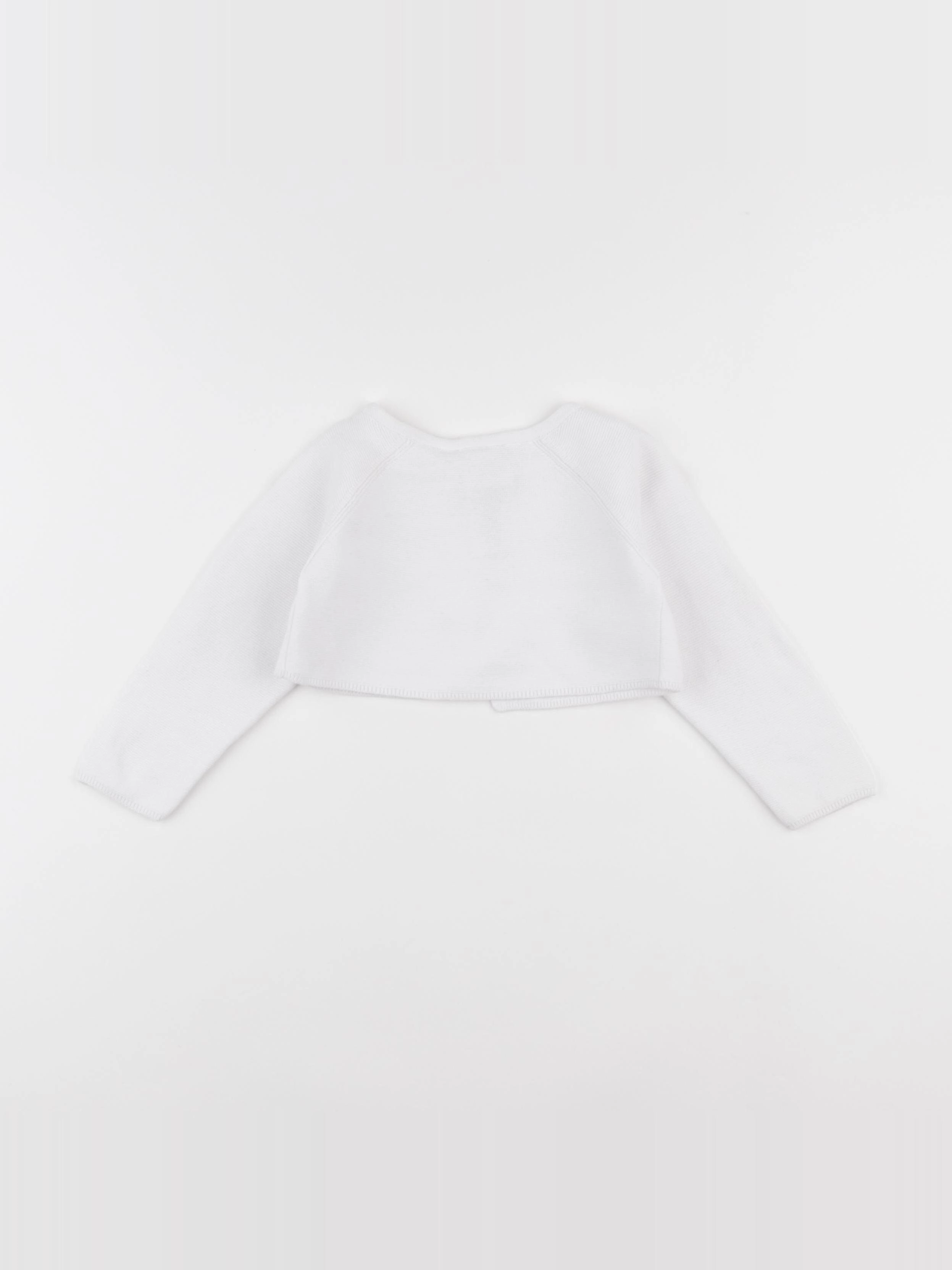 Jacadi - gilet blanc - 18 mois