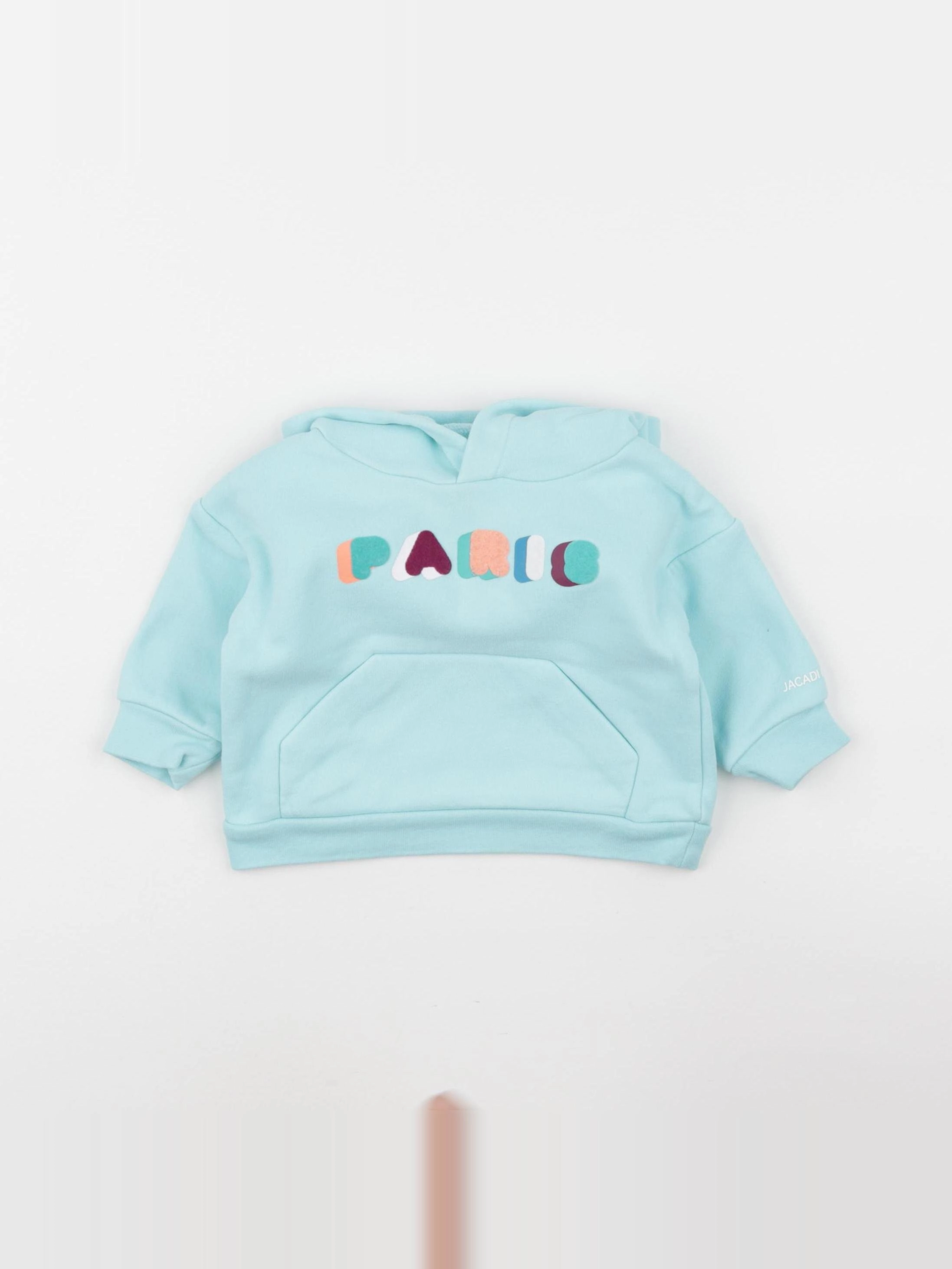 Jacadi - sweat bleu - 6 mois