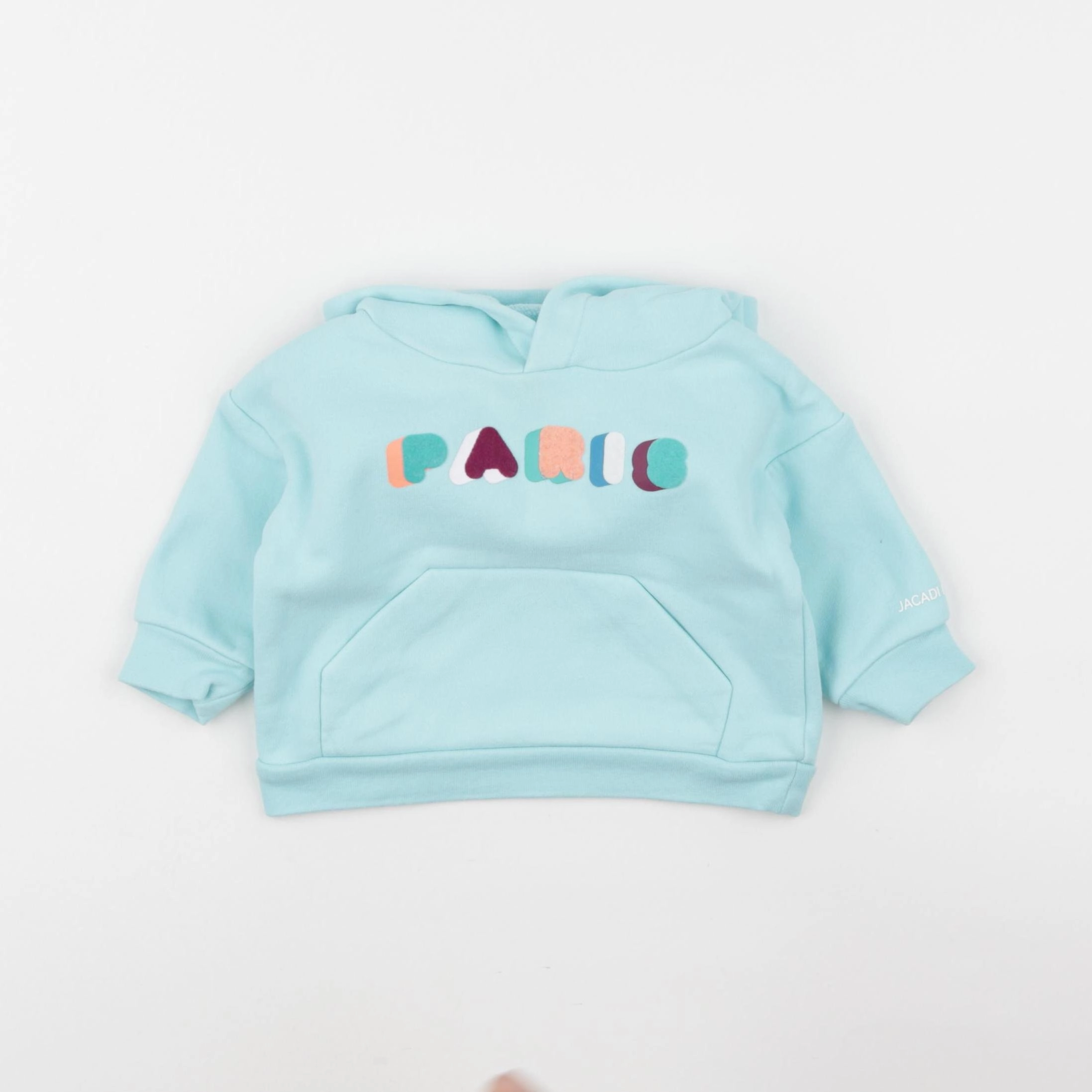 Jacadi - sweat bleu - 6 mois