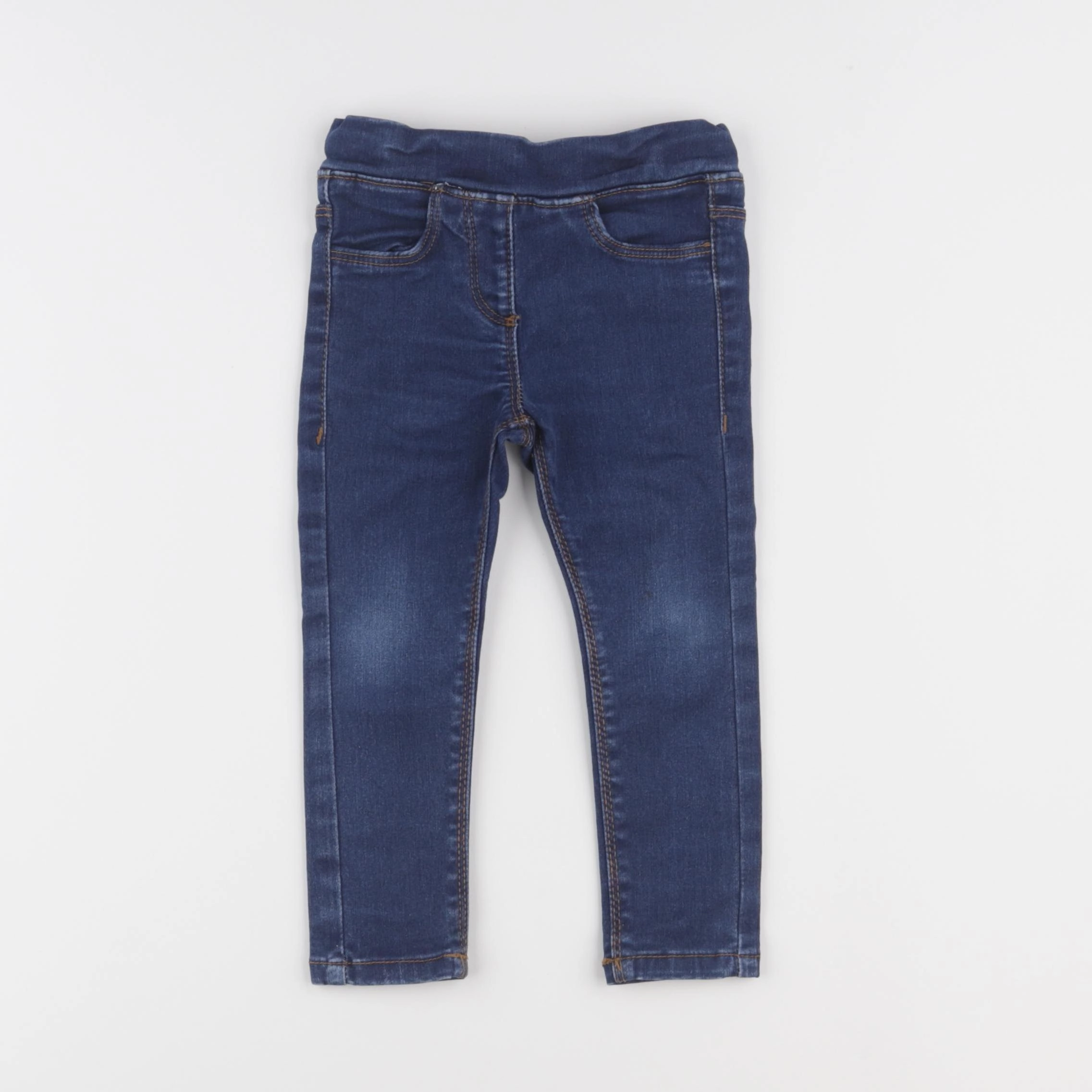 Vertbaudet - jegging bleu - 2 ans