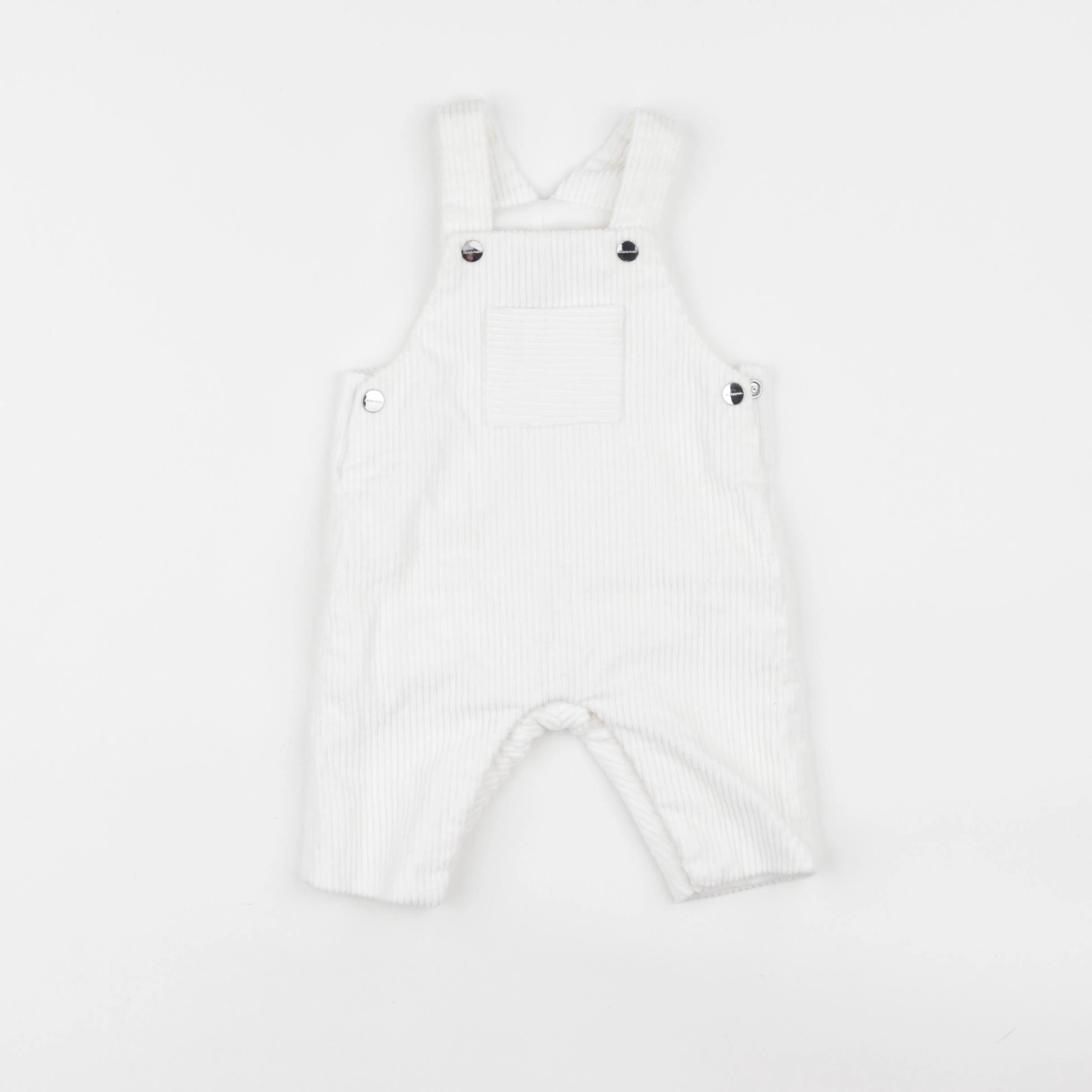Jacadi - salopette beige - 3 mois