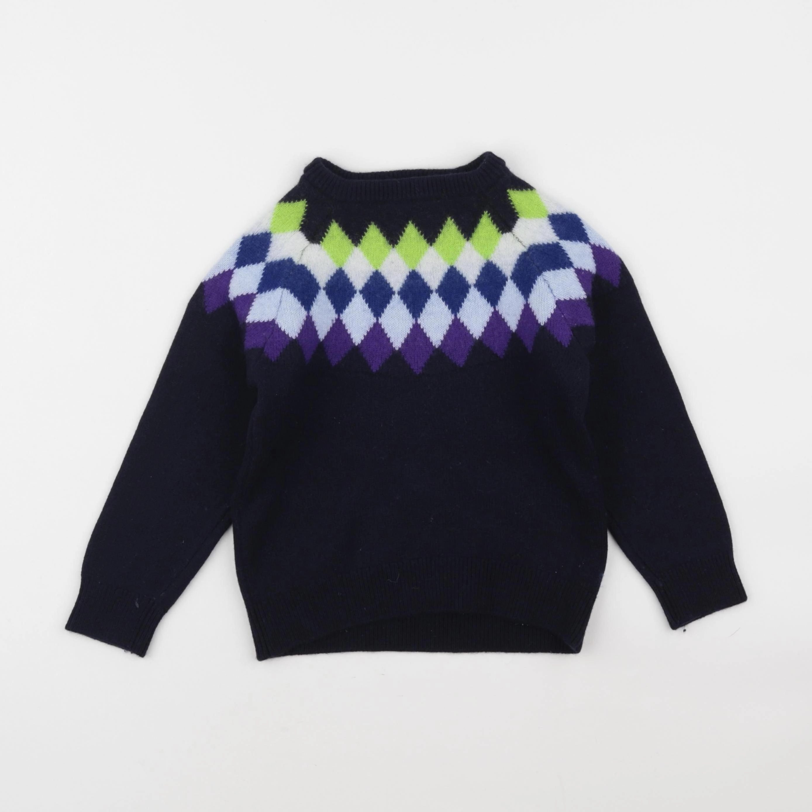 Jacadi - pull bleu - 6 ans