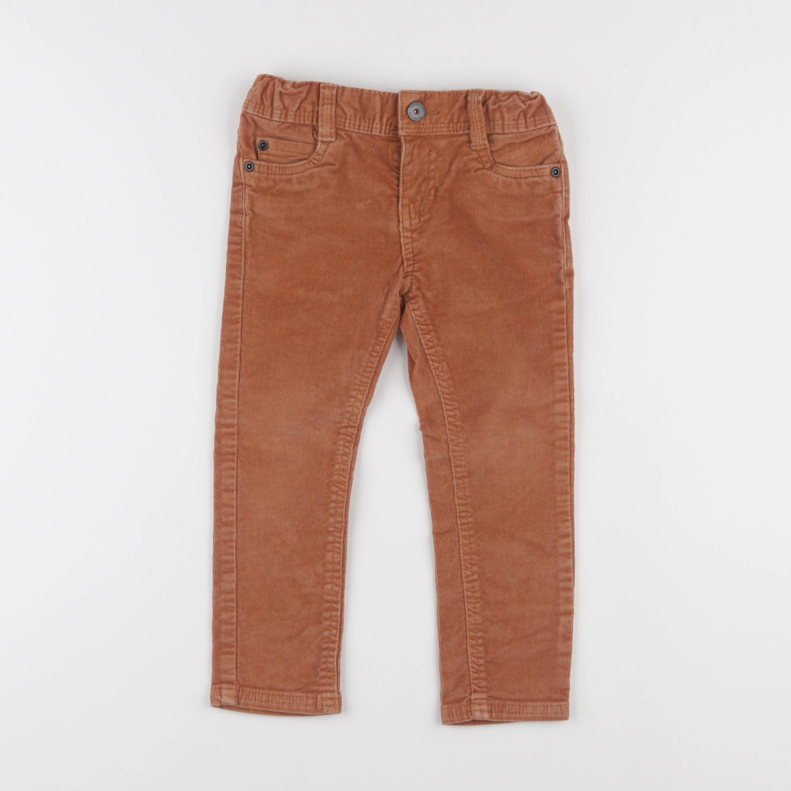 Vertbaudet - pantalon marron - 3 ans