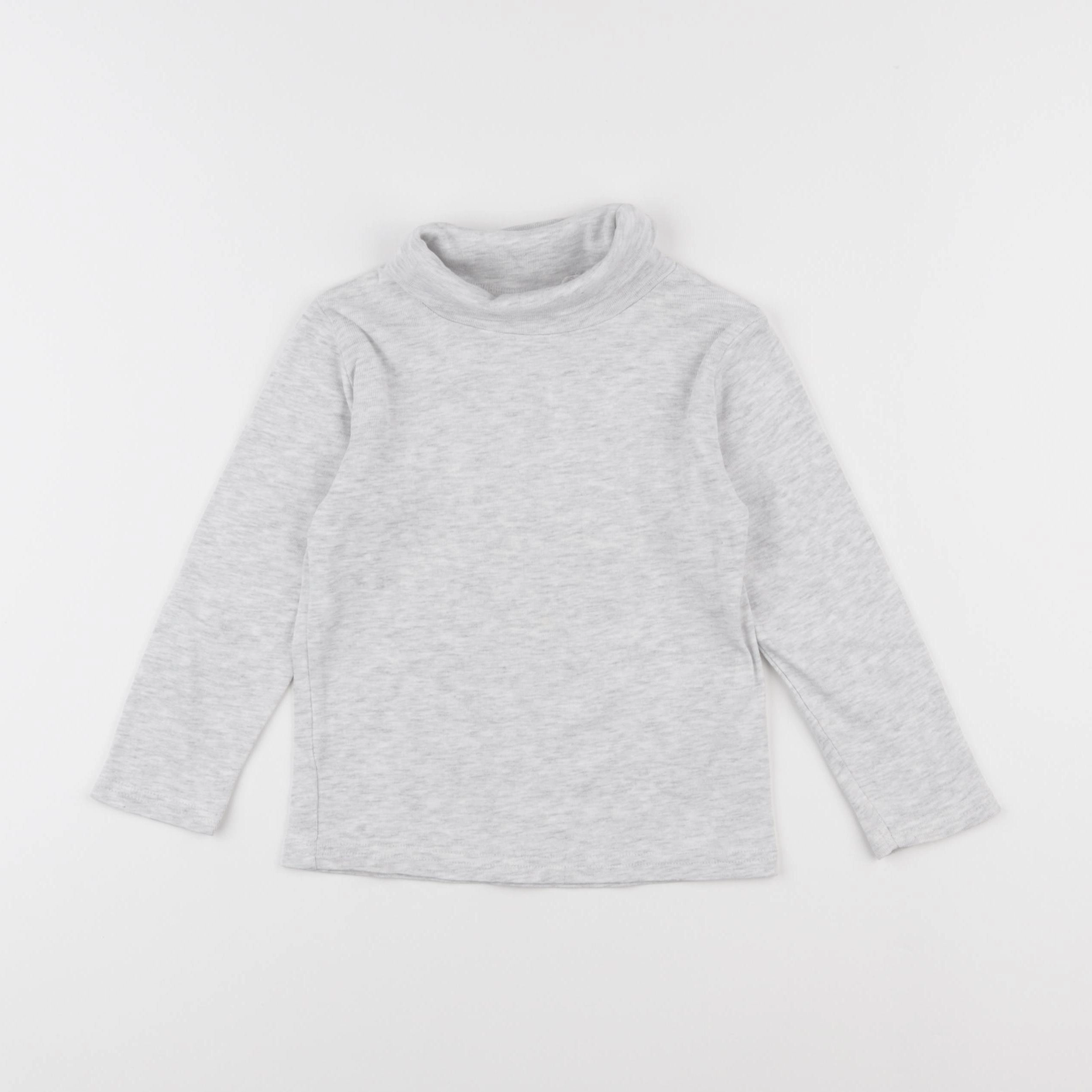 Vertbaudet - sous-pull gris - 4 ans