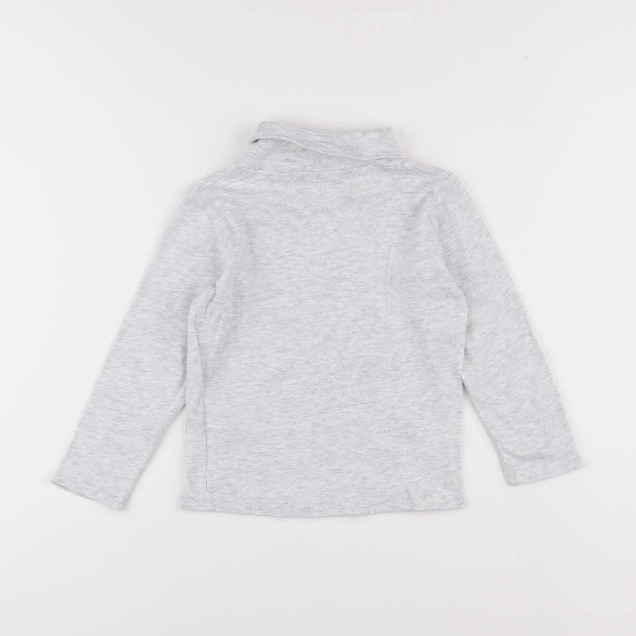 Vertbaudet - sous-pull gris - 4 ans