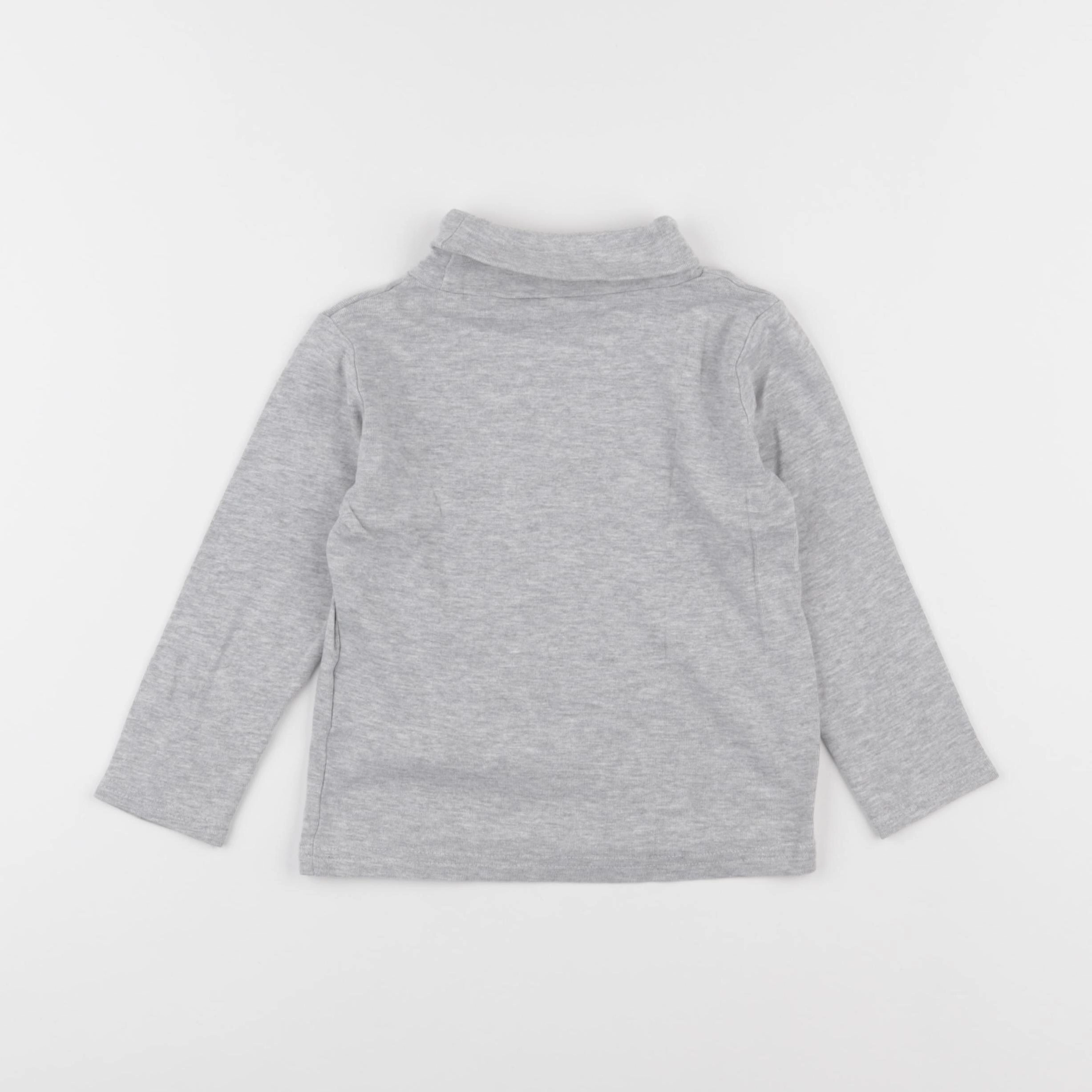 Vertbaudet - sous-pull gris - 4 ans