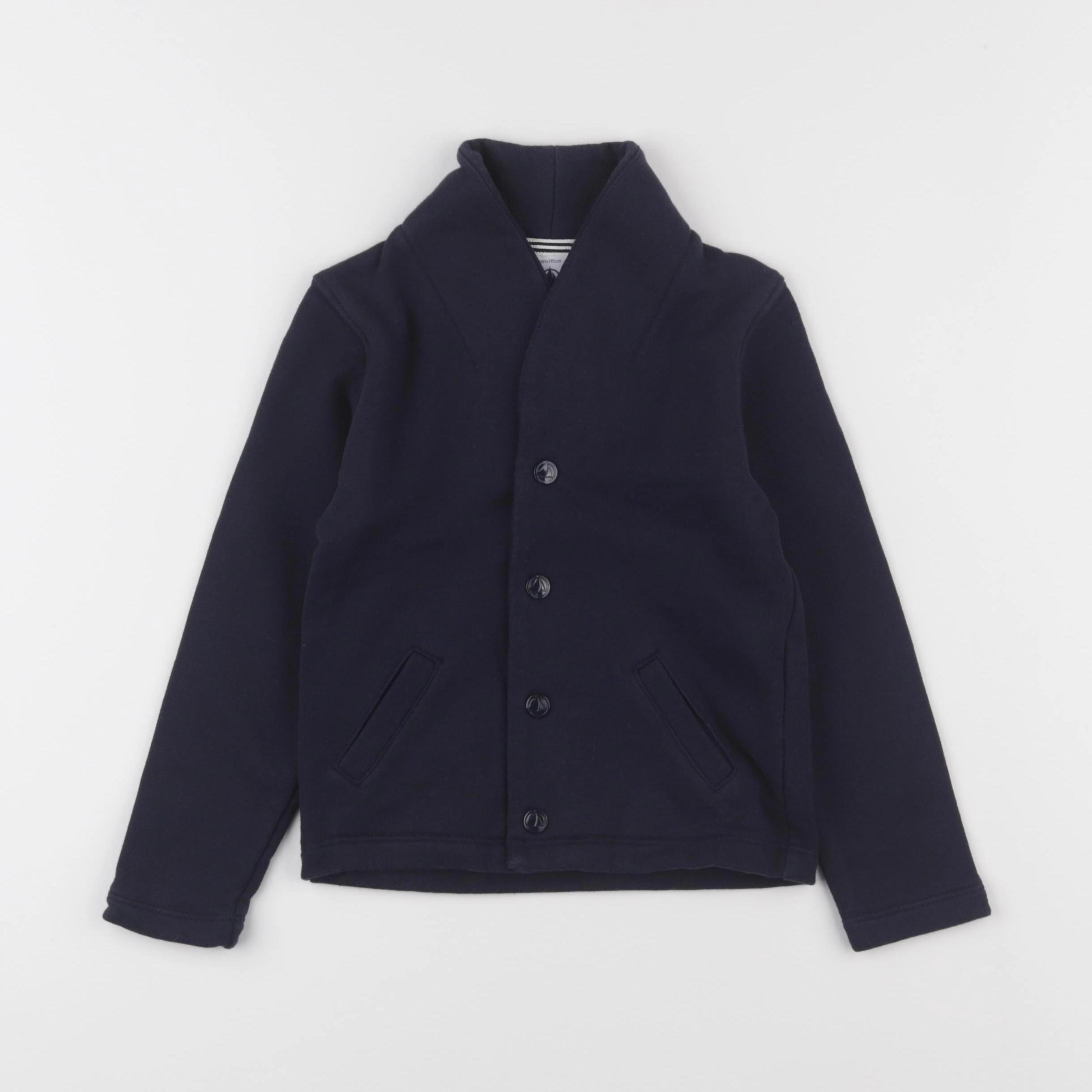 Petit Bateau - gilet bleu - 3 ans