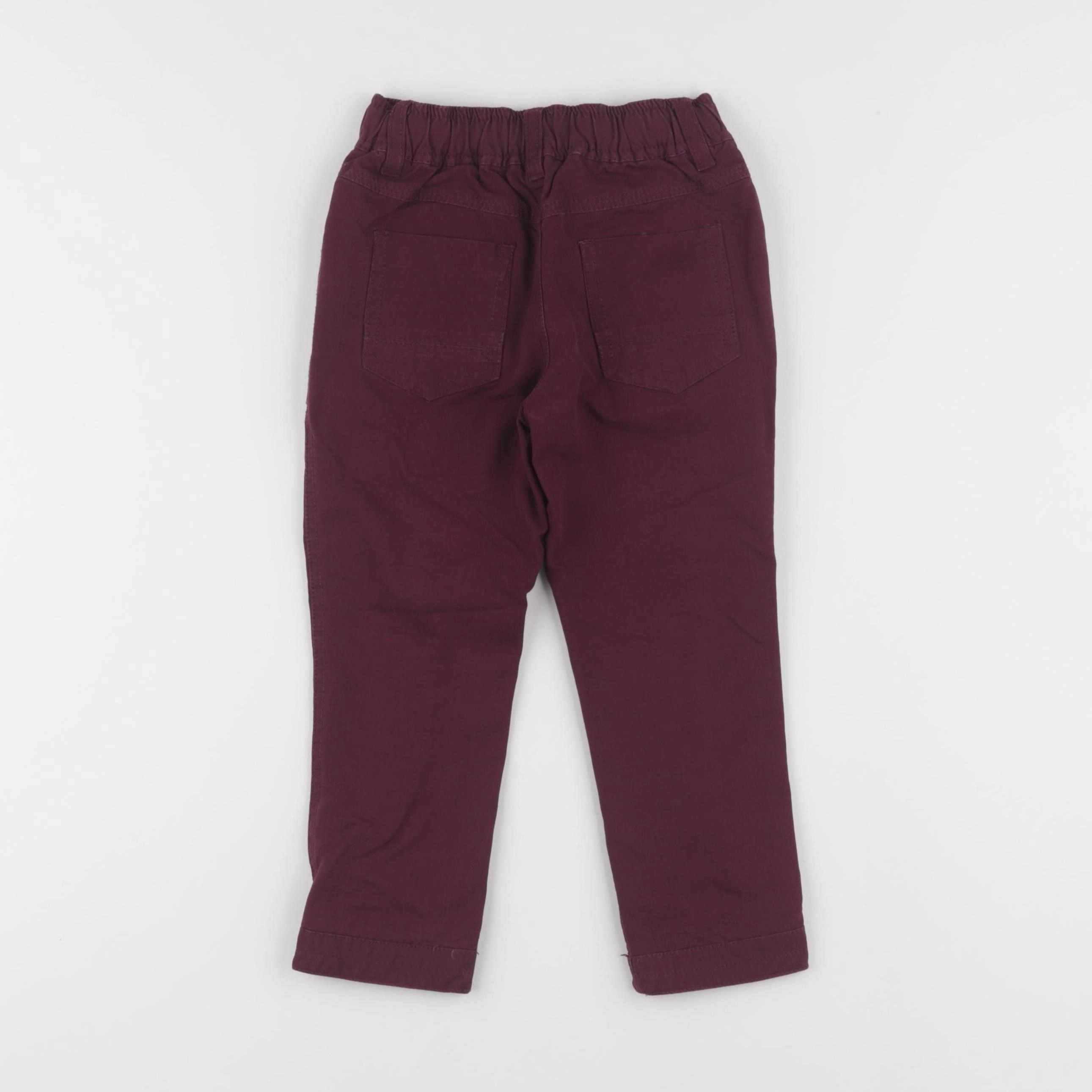 Vertbaudet - pantalon doublé violet - 3 ans
