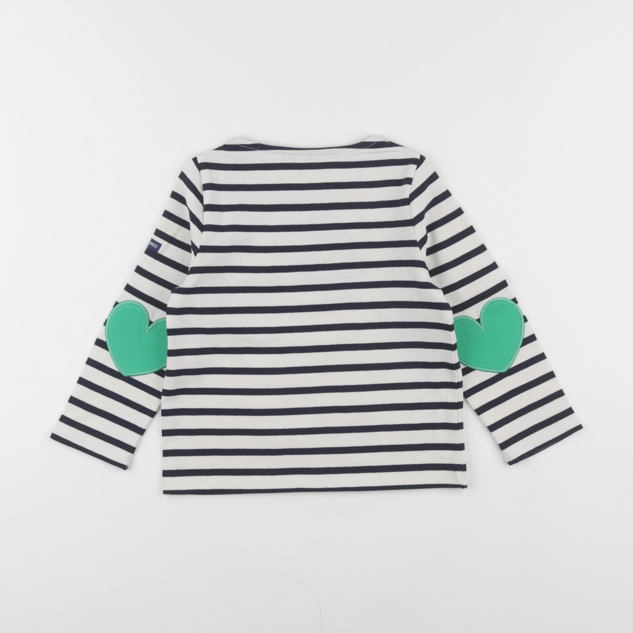 Saint James - tee-shirt beige, bleu - 4 ans