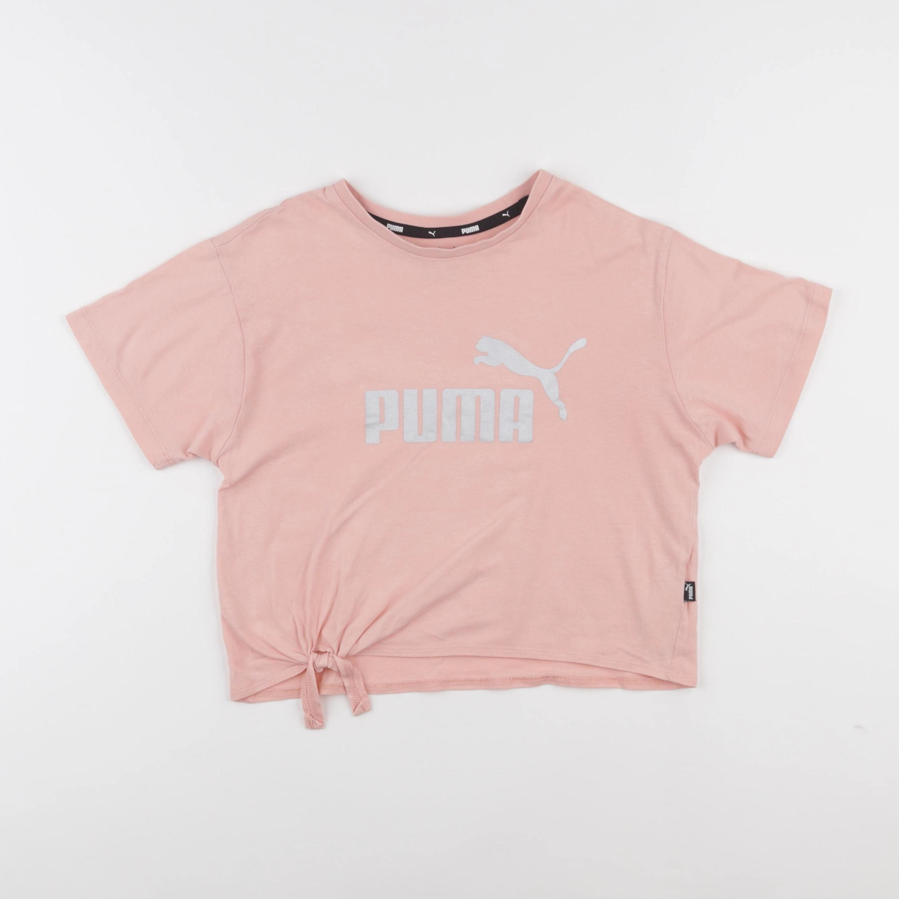 Puma - tee-shirt orange - 9/10 ans