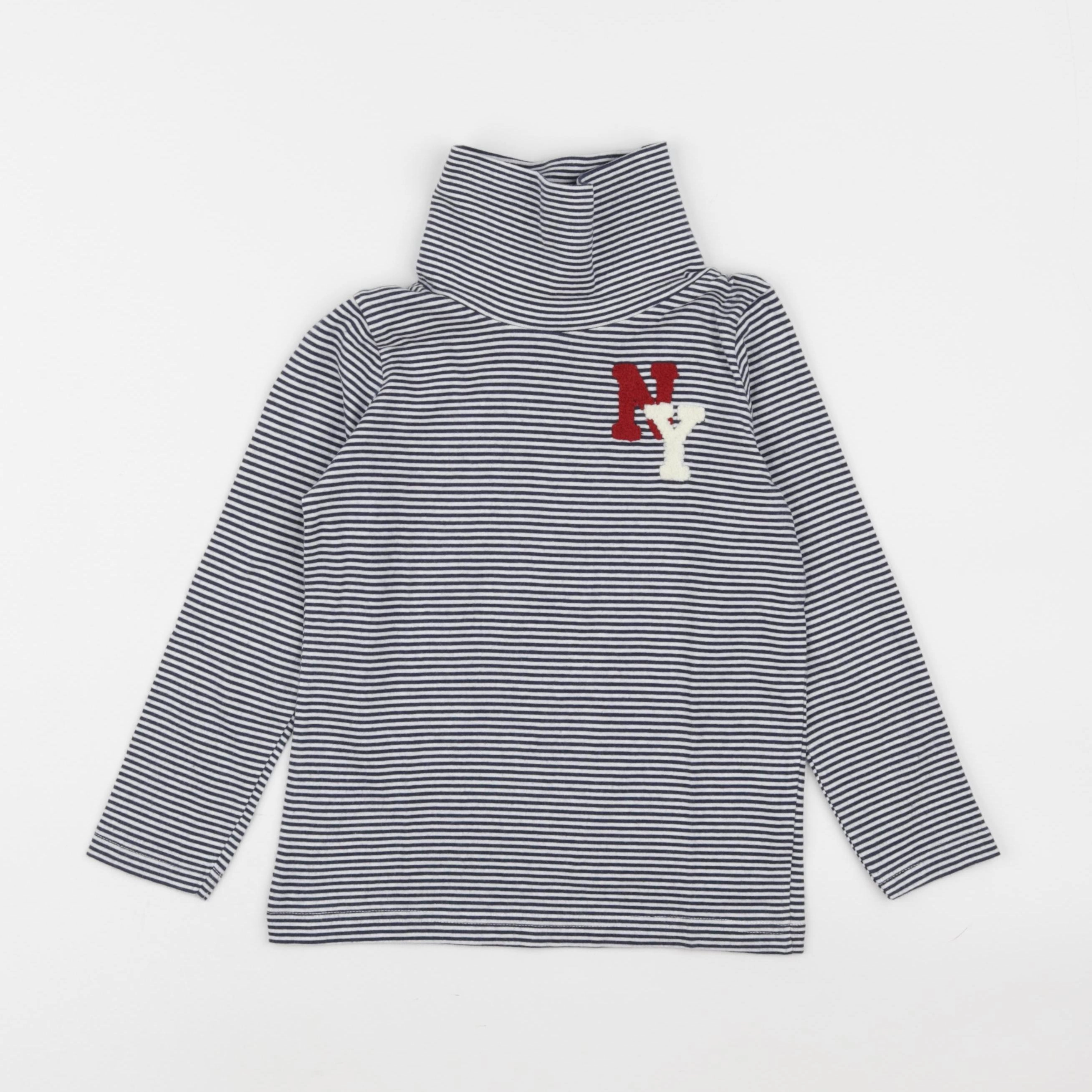 Tape à l'oeil - sous-pull bleu - 4 ans