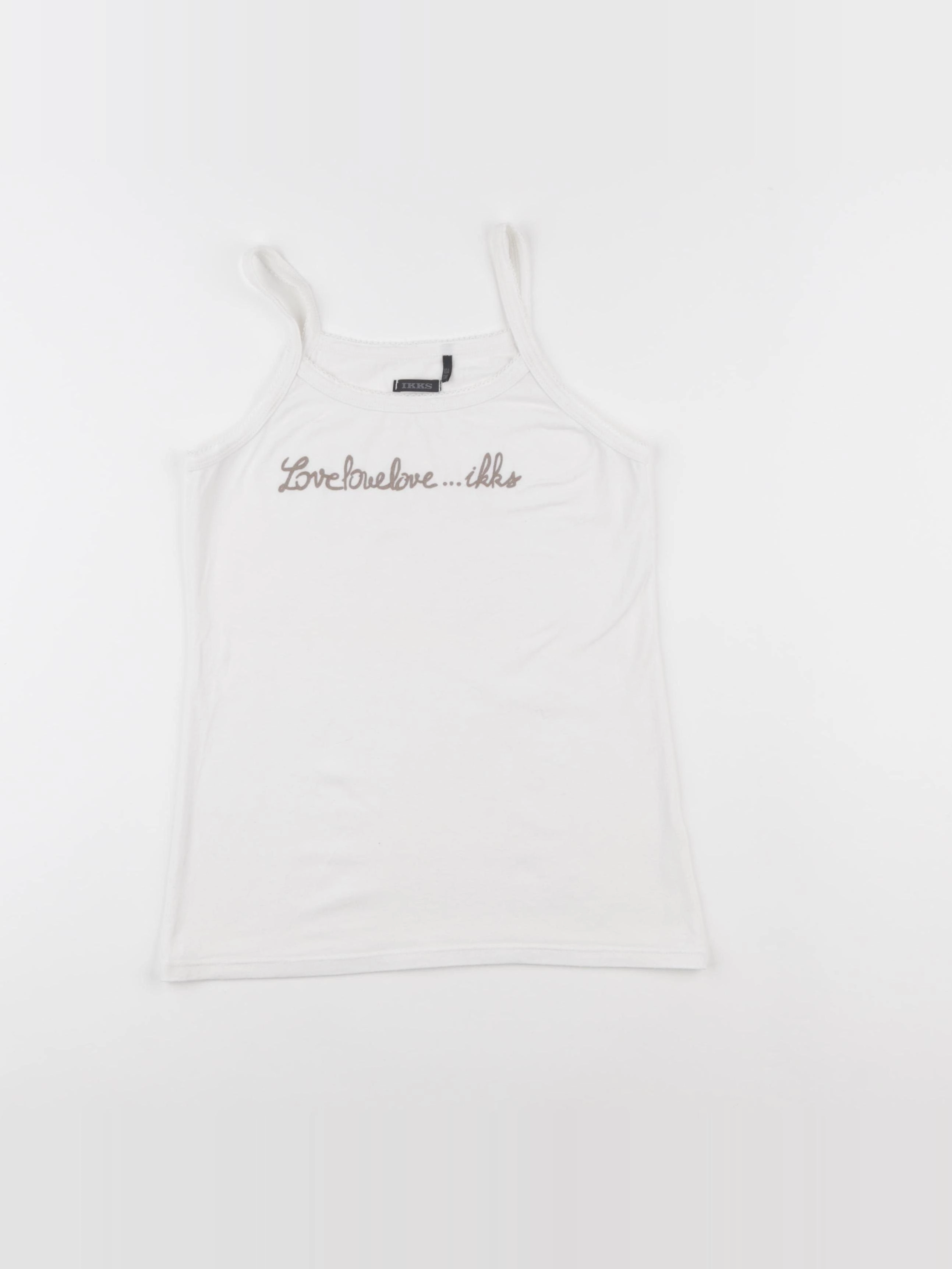 IKKS - maillot de corps blanc - 10 ans