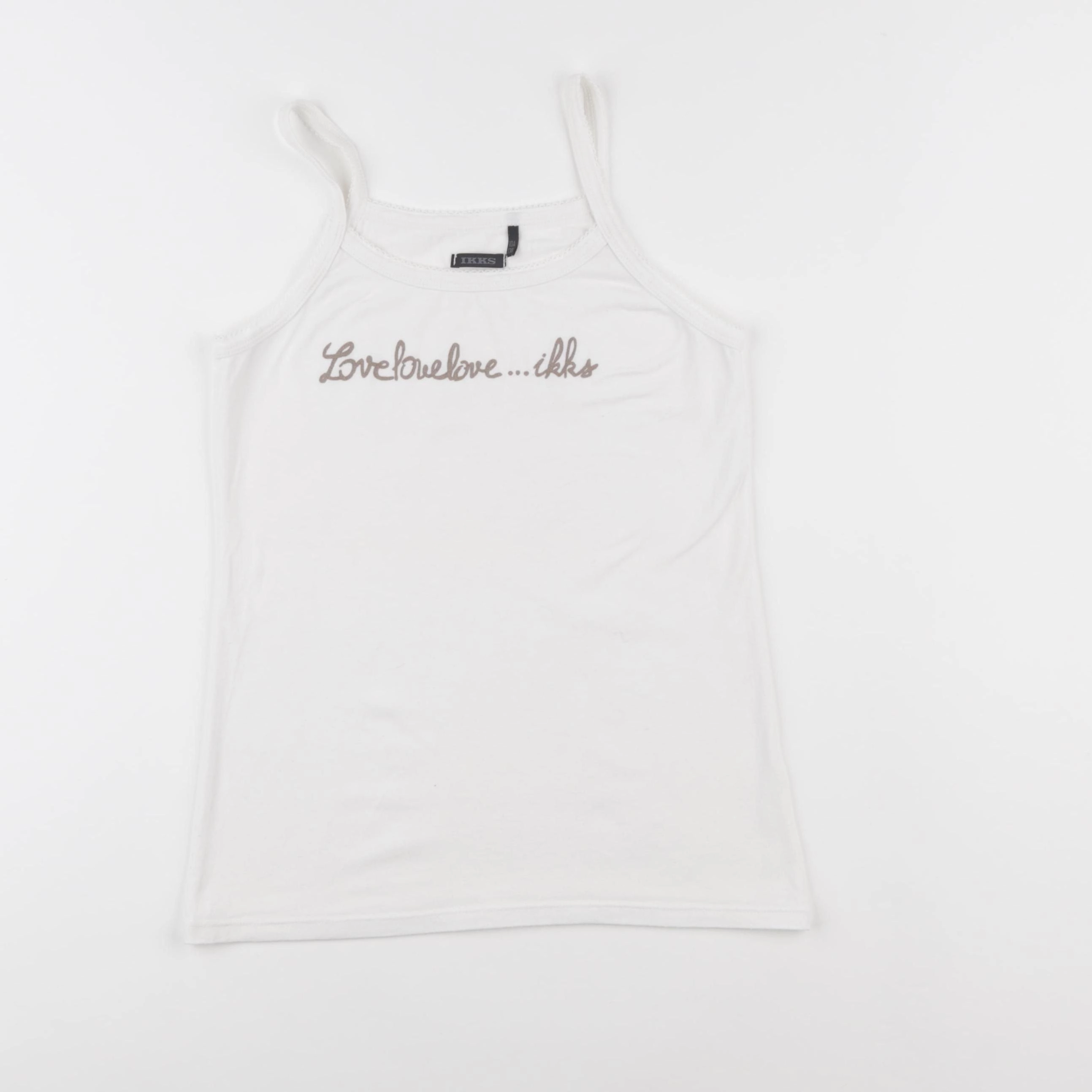 IKKS - maillot de corps blanc - 10 ans