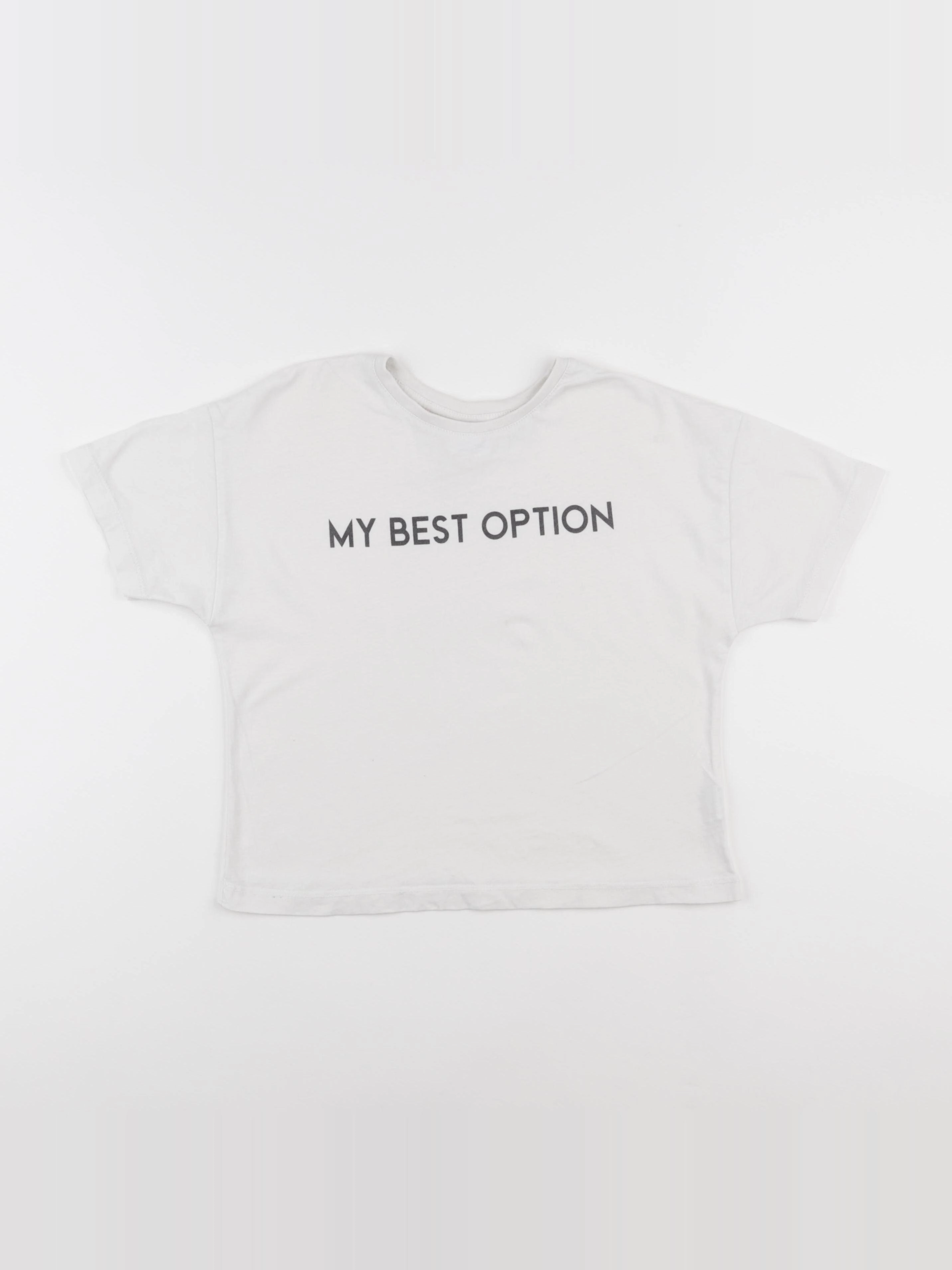 Zara - tee-shirt blanc - 8 ans