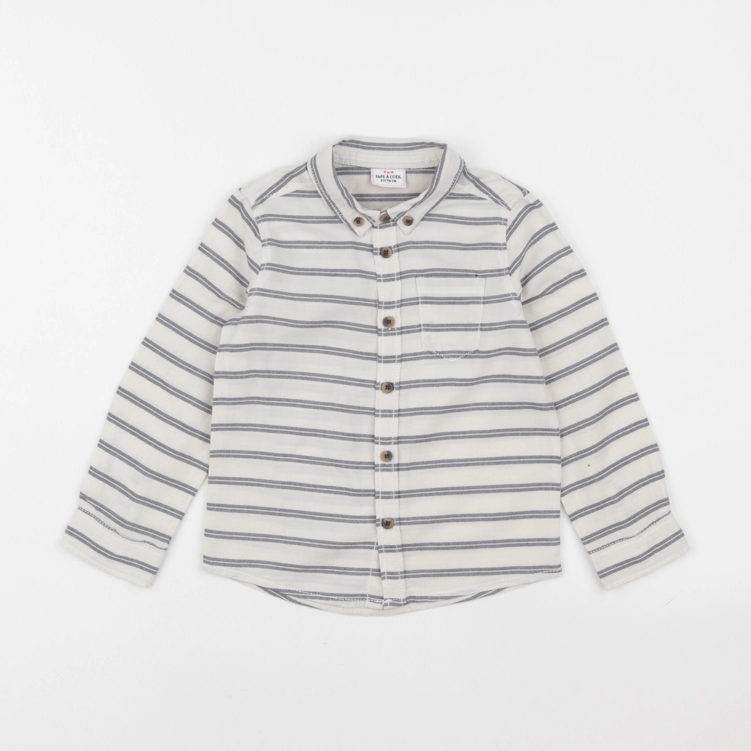 Tape à l'oeil - chemise beige - 3 ans