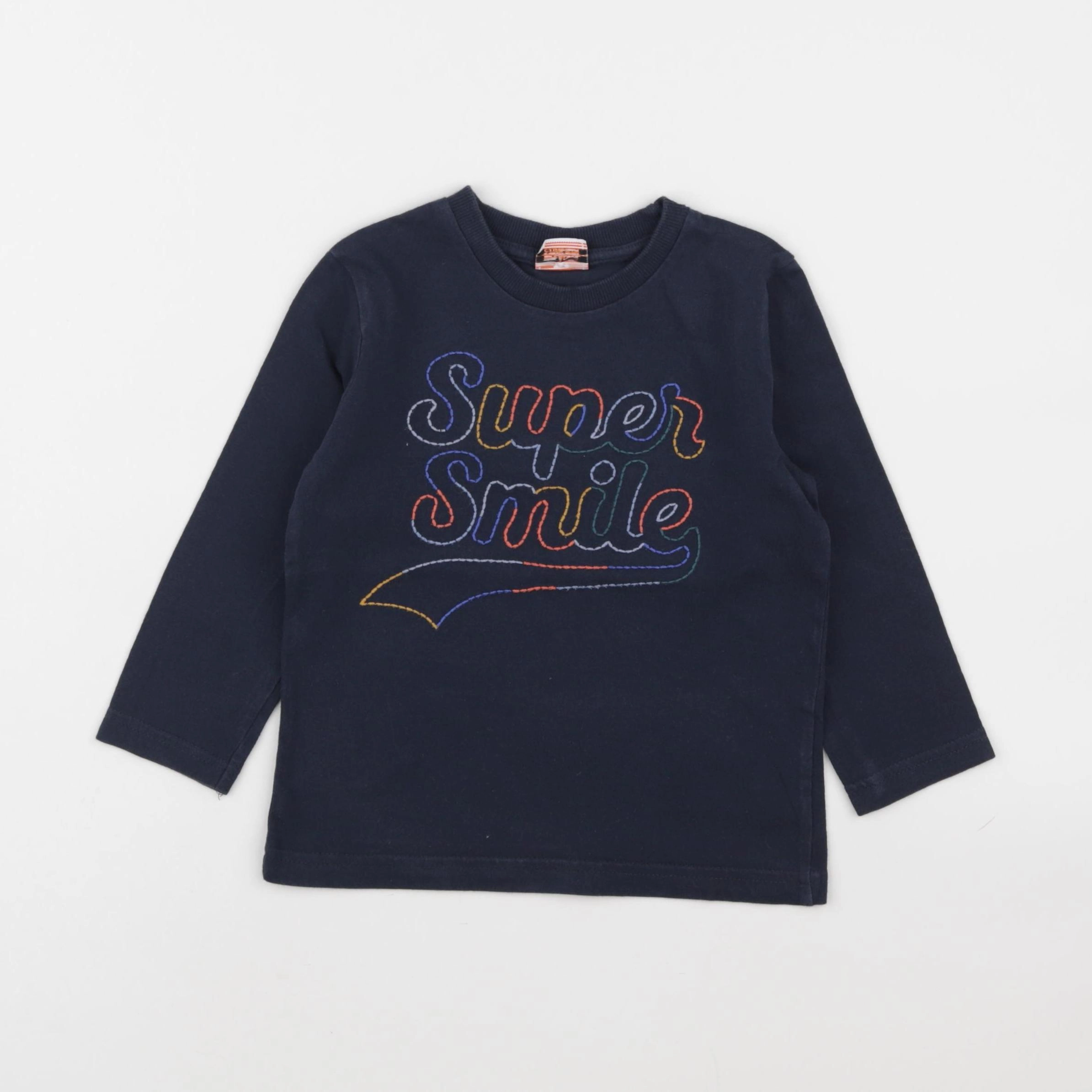 Tape à l'oeil - tee-shirt bleu - 2/3 ans