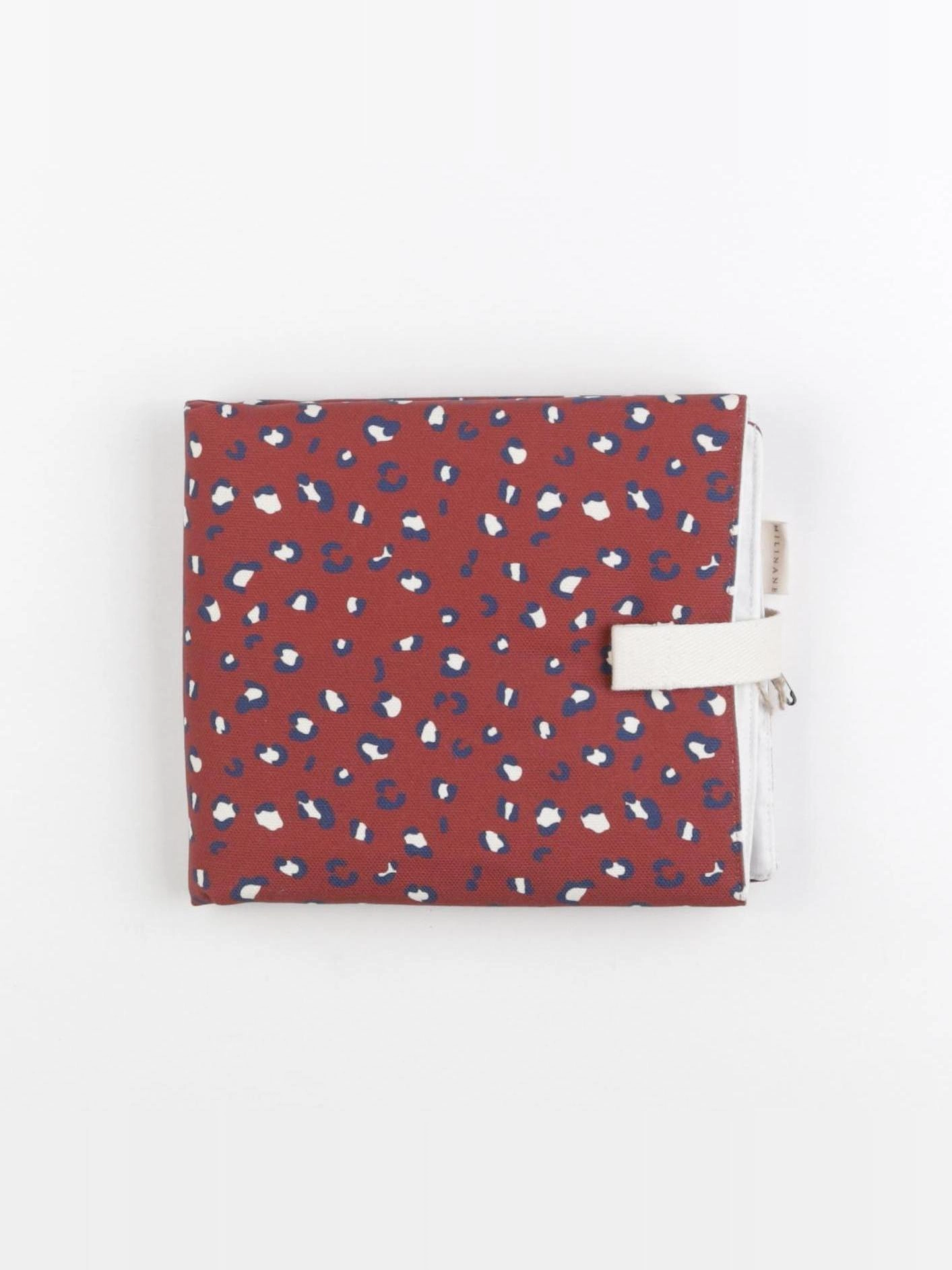 Milinane - Matelas à langer nomade GRAOU BRIQUE - 58x44 cm