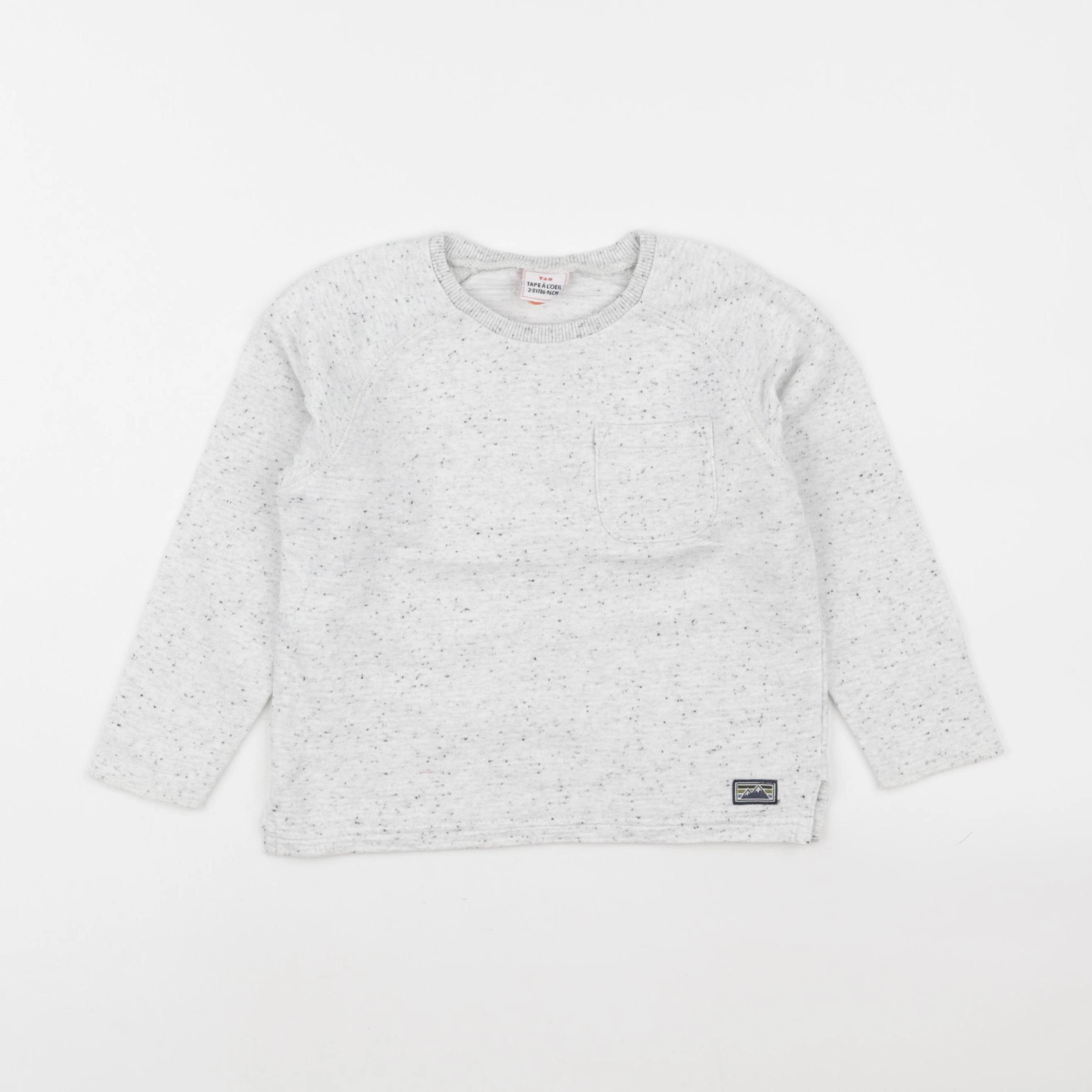 Tape à l'oeil - tee-shirt gris - 2/3 ans