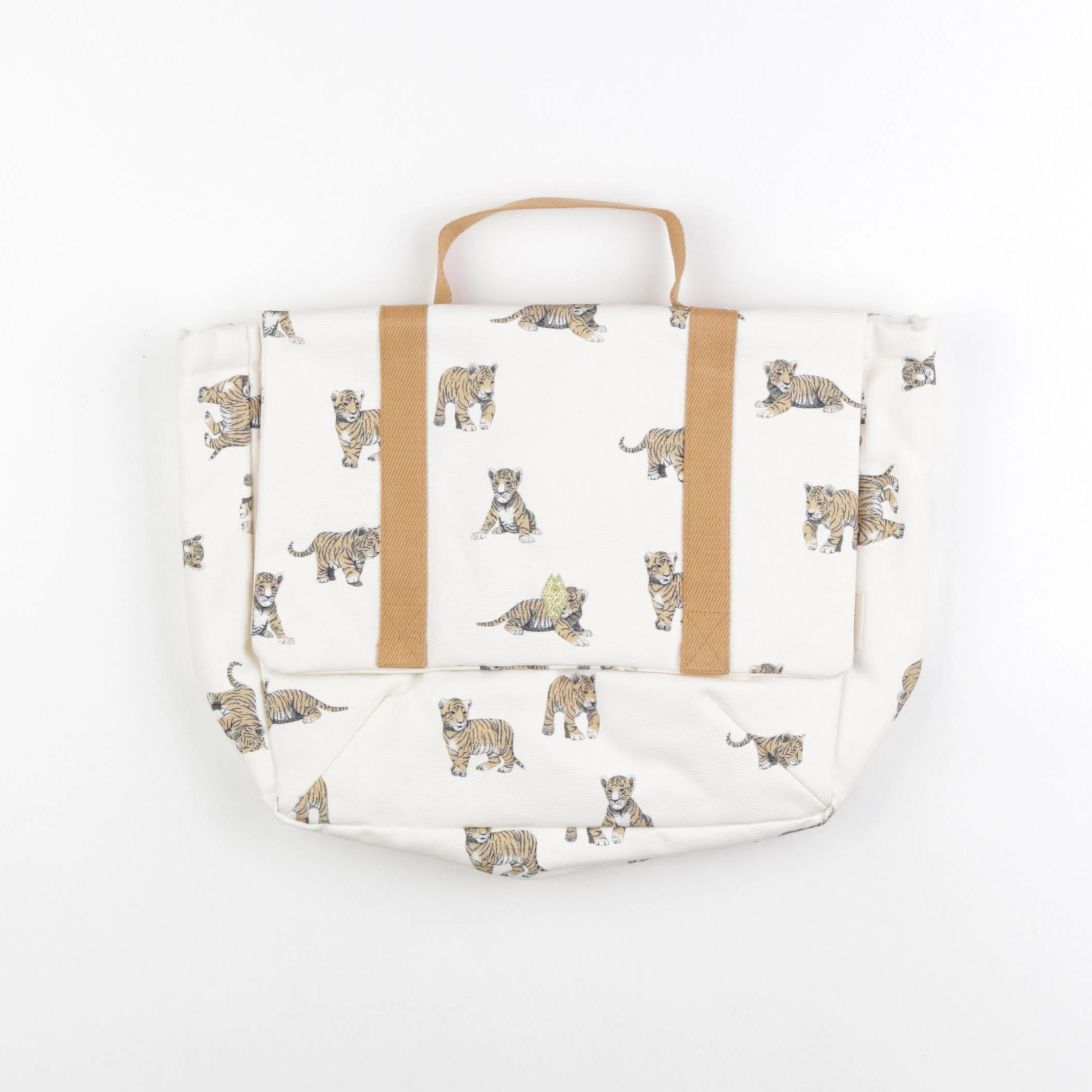 Milinane - Cartable TIGRE - 32x28x10 cm