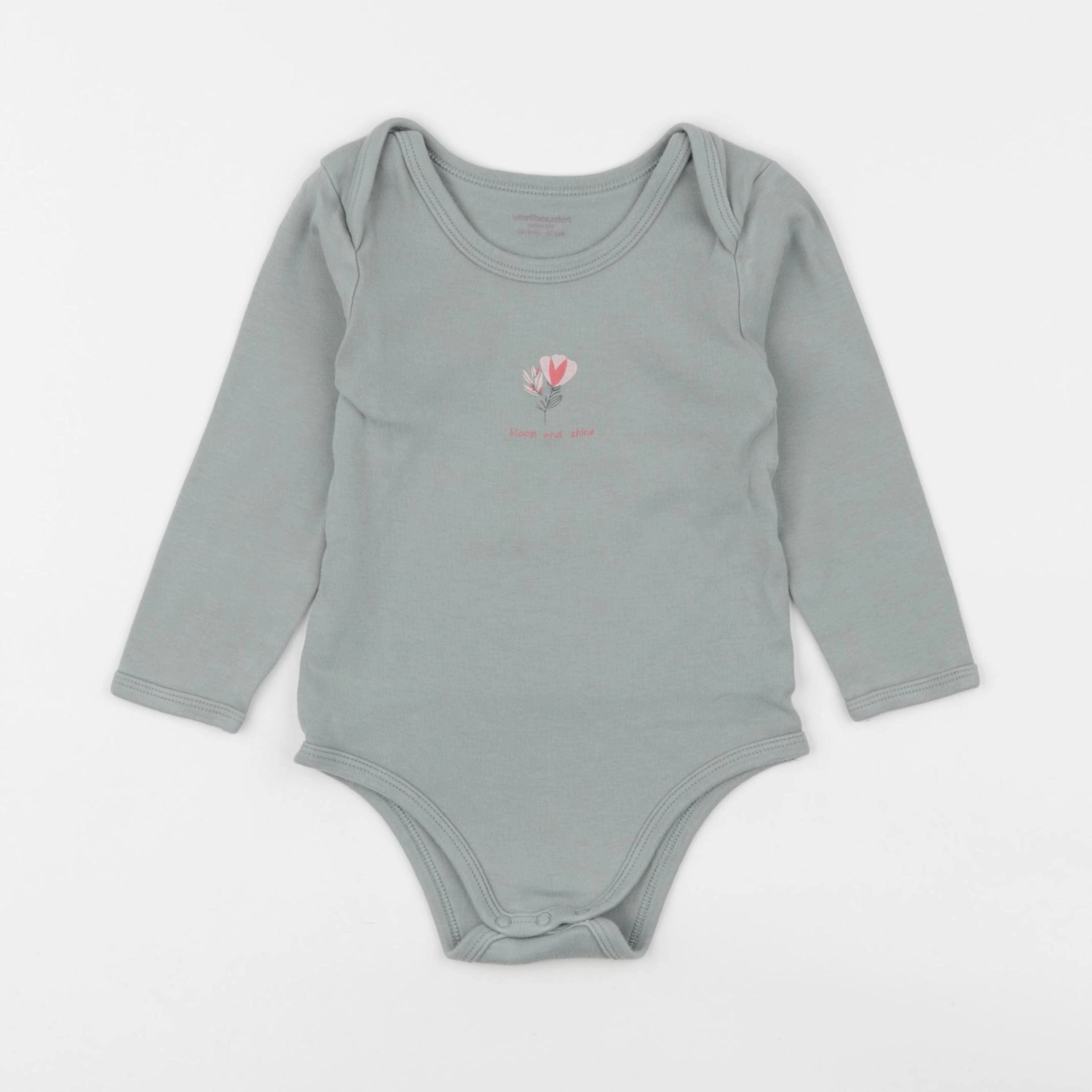 Vertbaudet - body vert - 36 mois