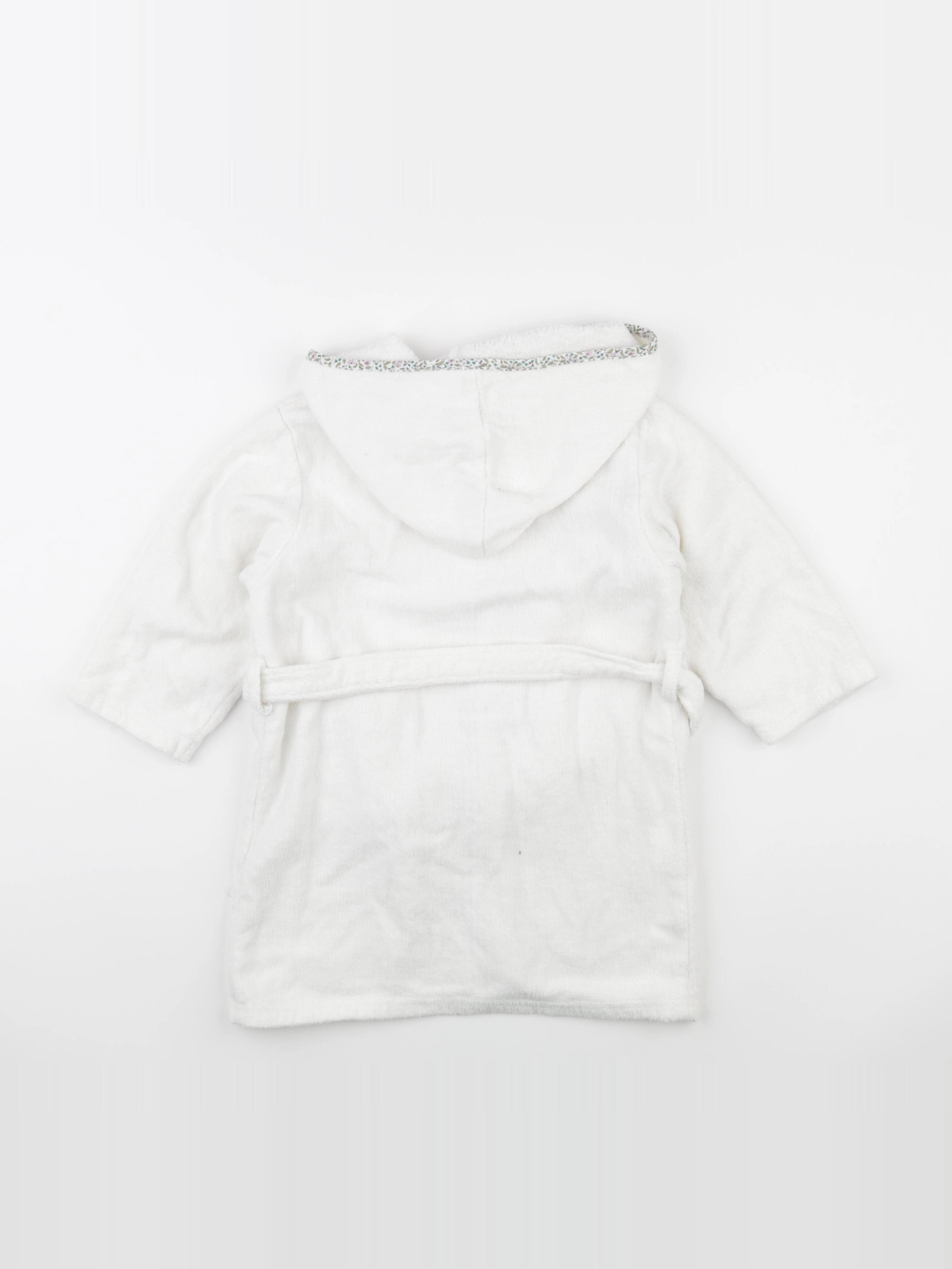 Boutchou - peignoir blanc - 3 ans