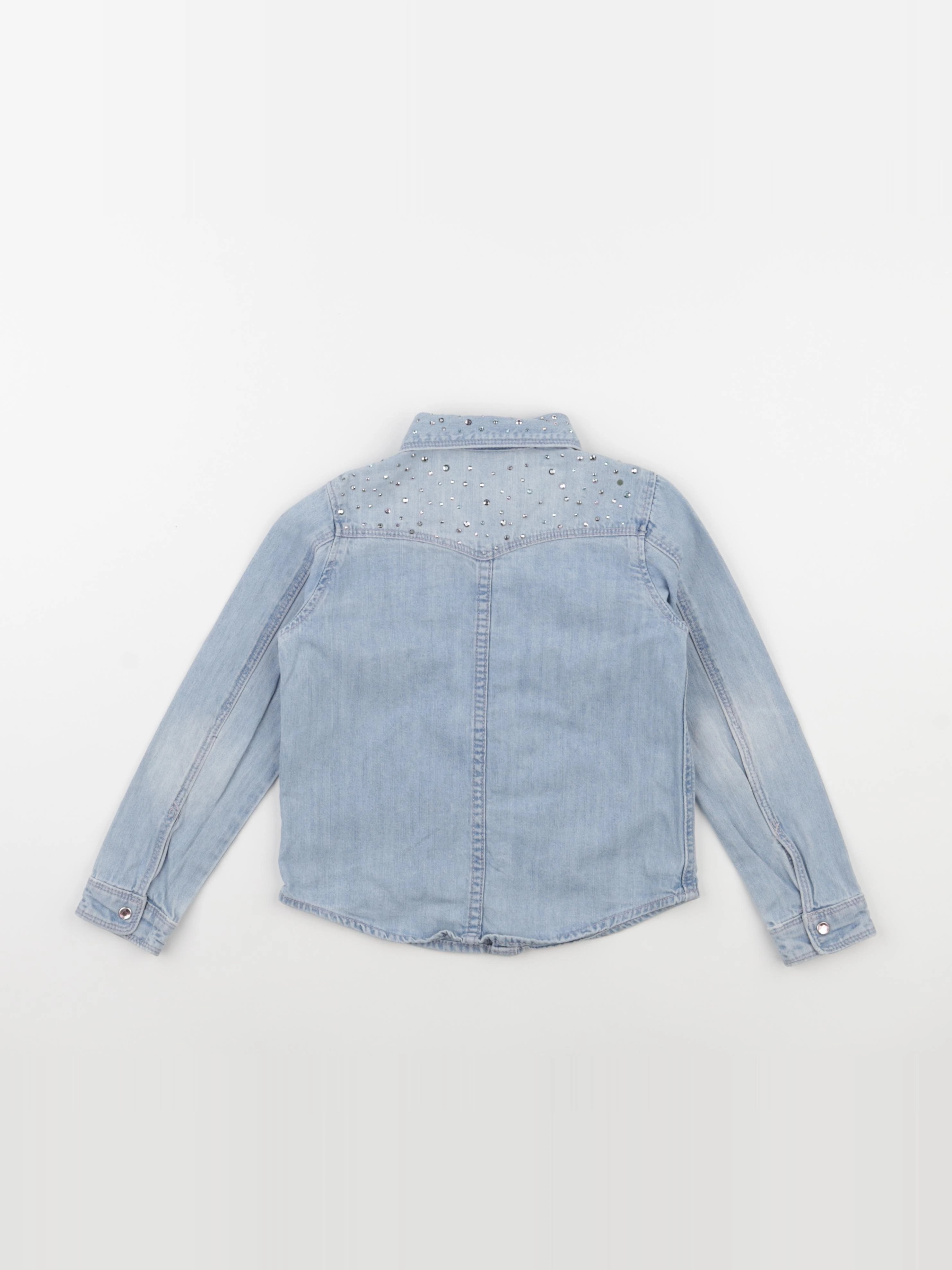 H&M - chemise bleu - 4/5 ans