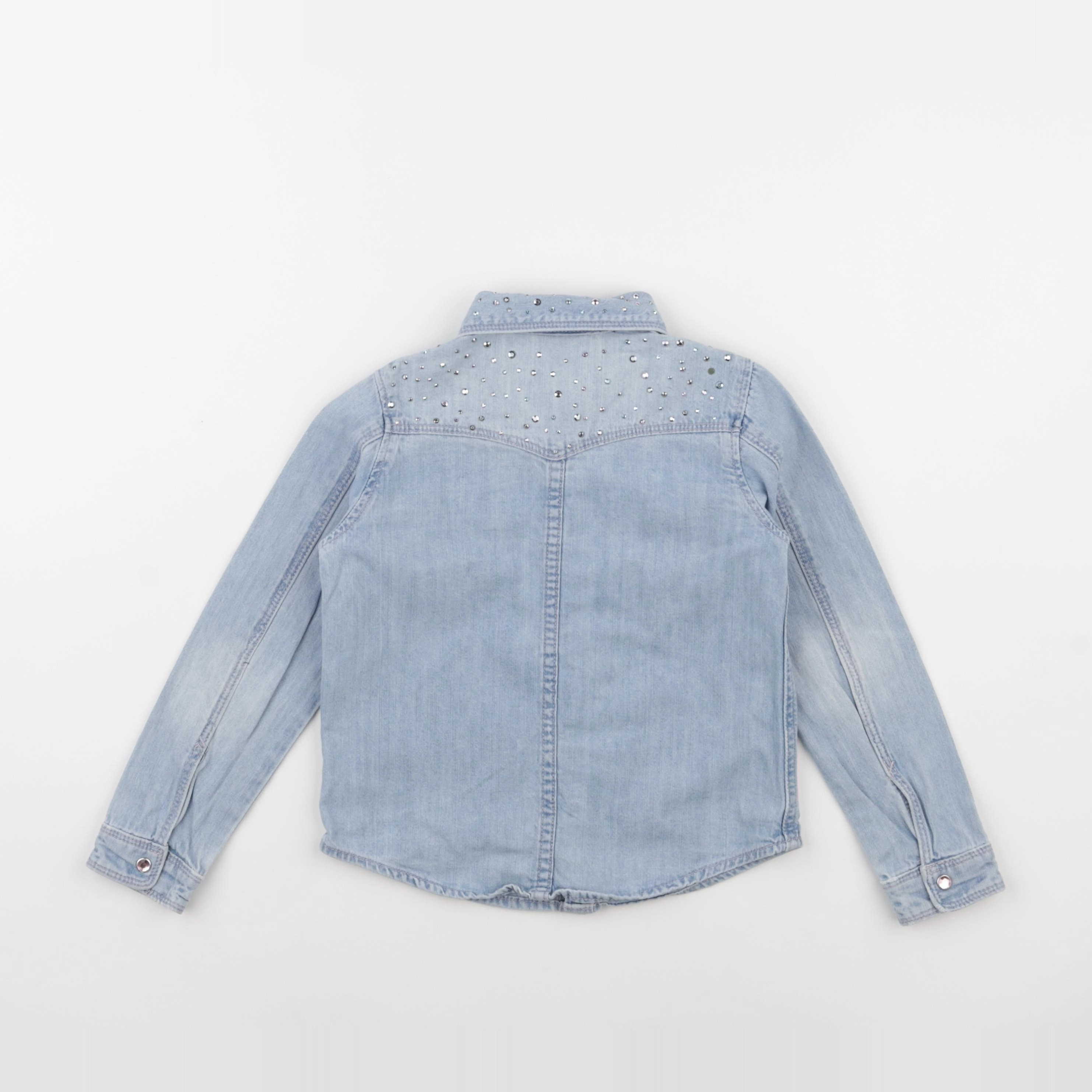 H&M - chemise bleu - 4/5 ans