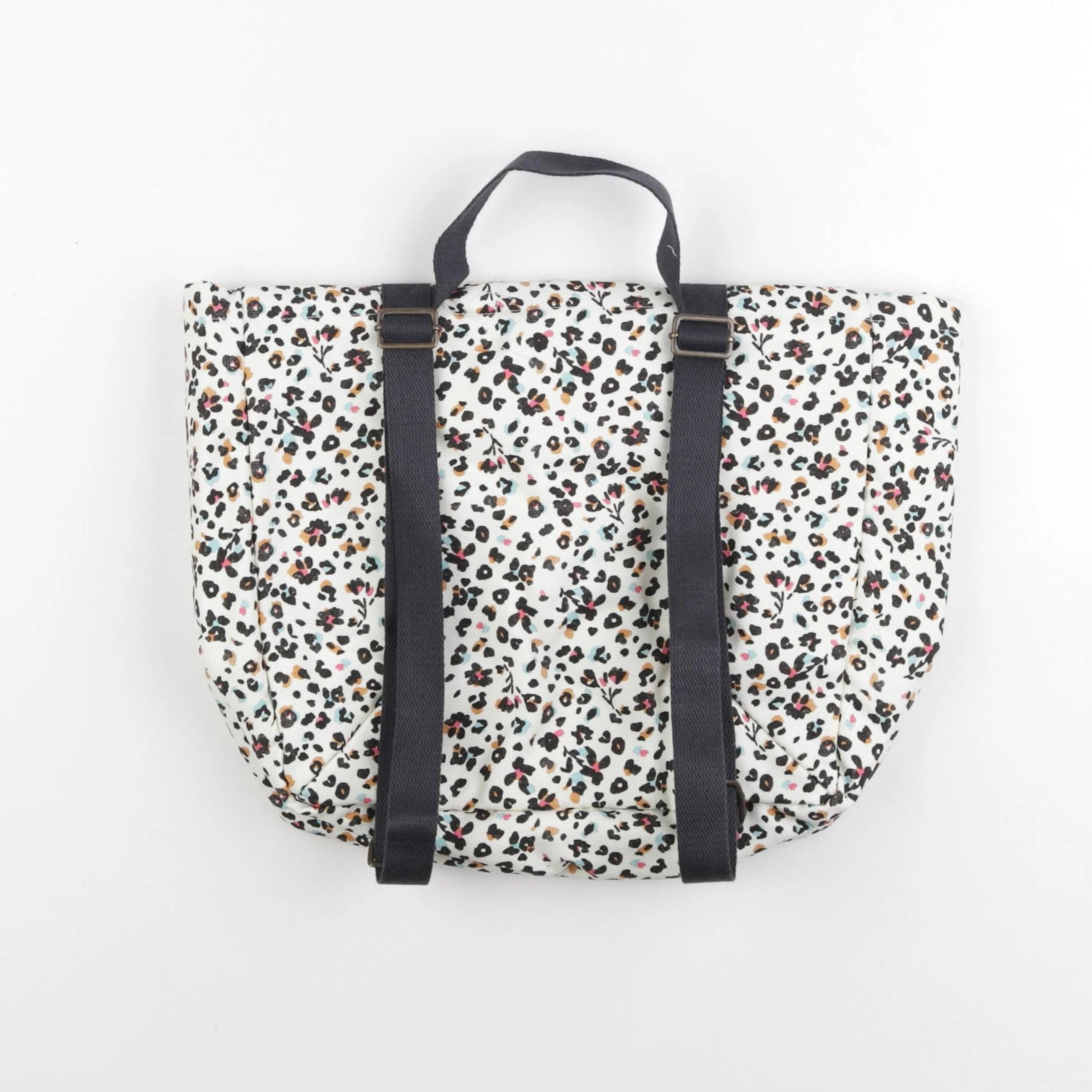 Milinane - Cartable LEOPARD - 32x28x10 cm