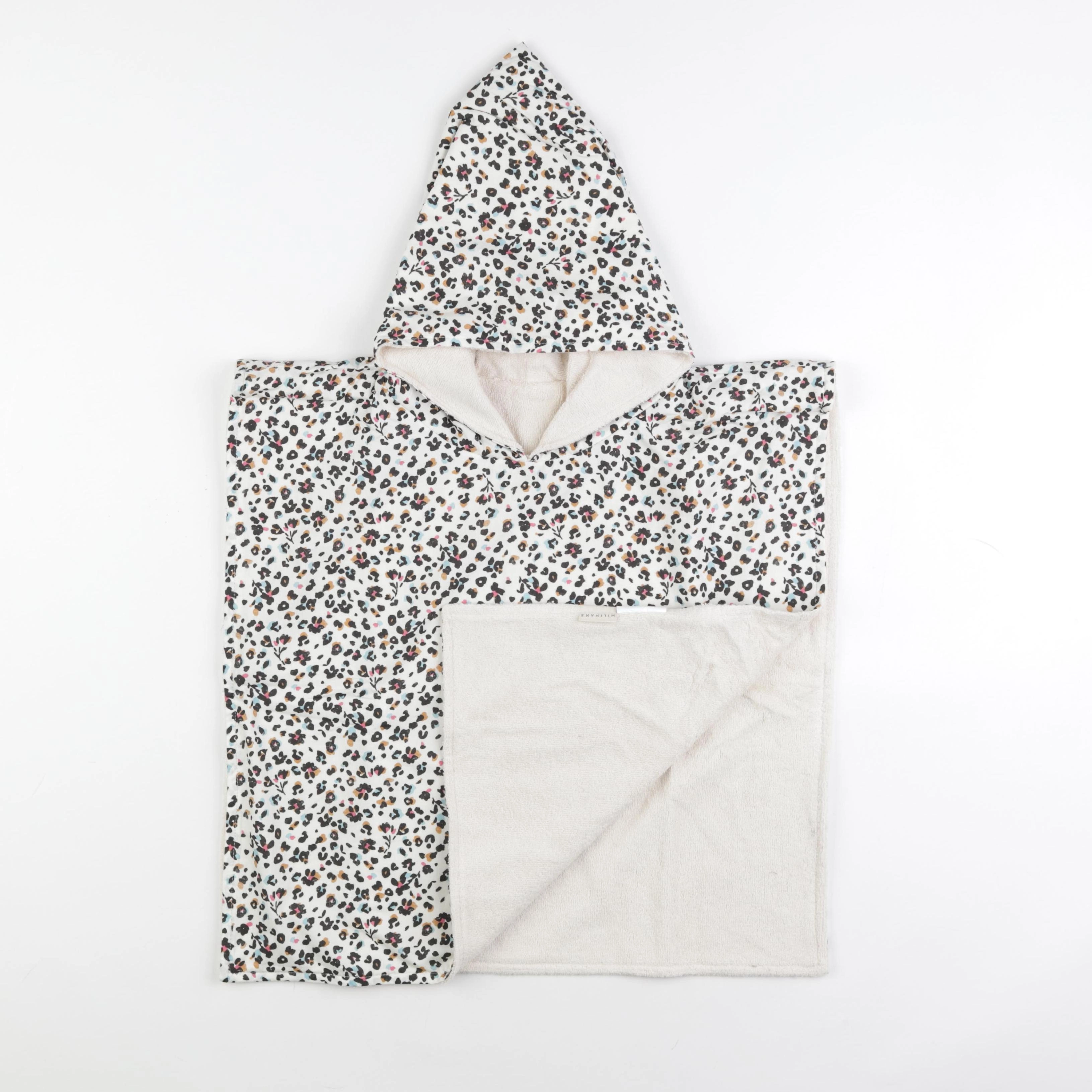 Milinane - Poncho de bain LEOPARD - 2/4 ans