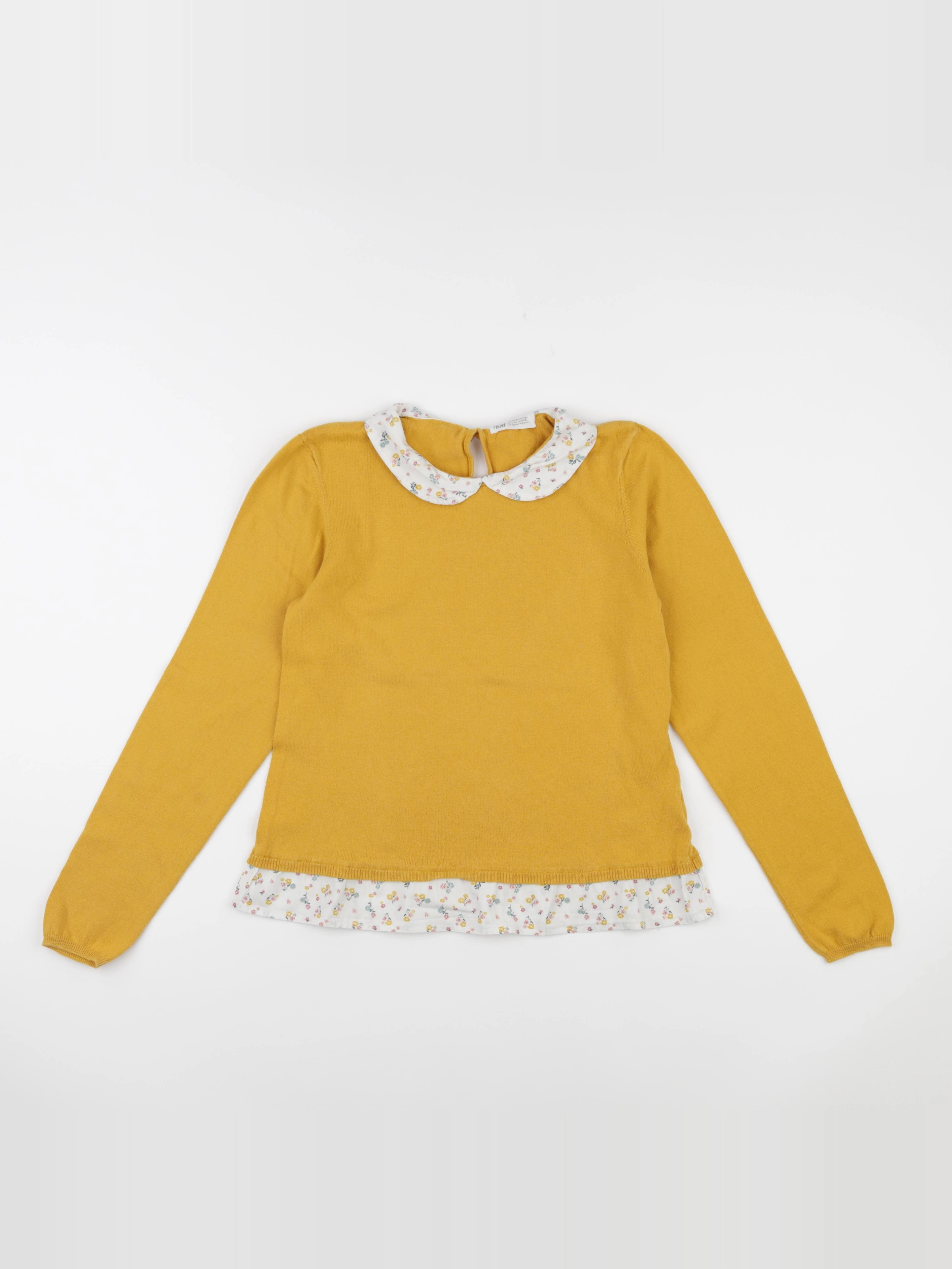 H&M - pull jaune - 13/14 ans
