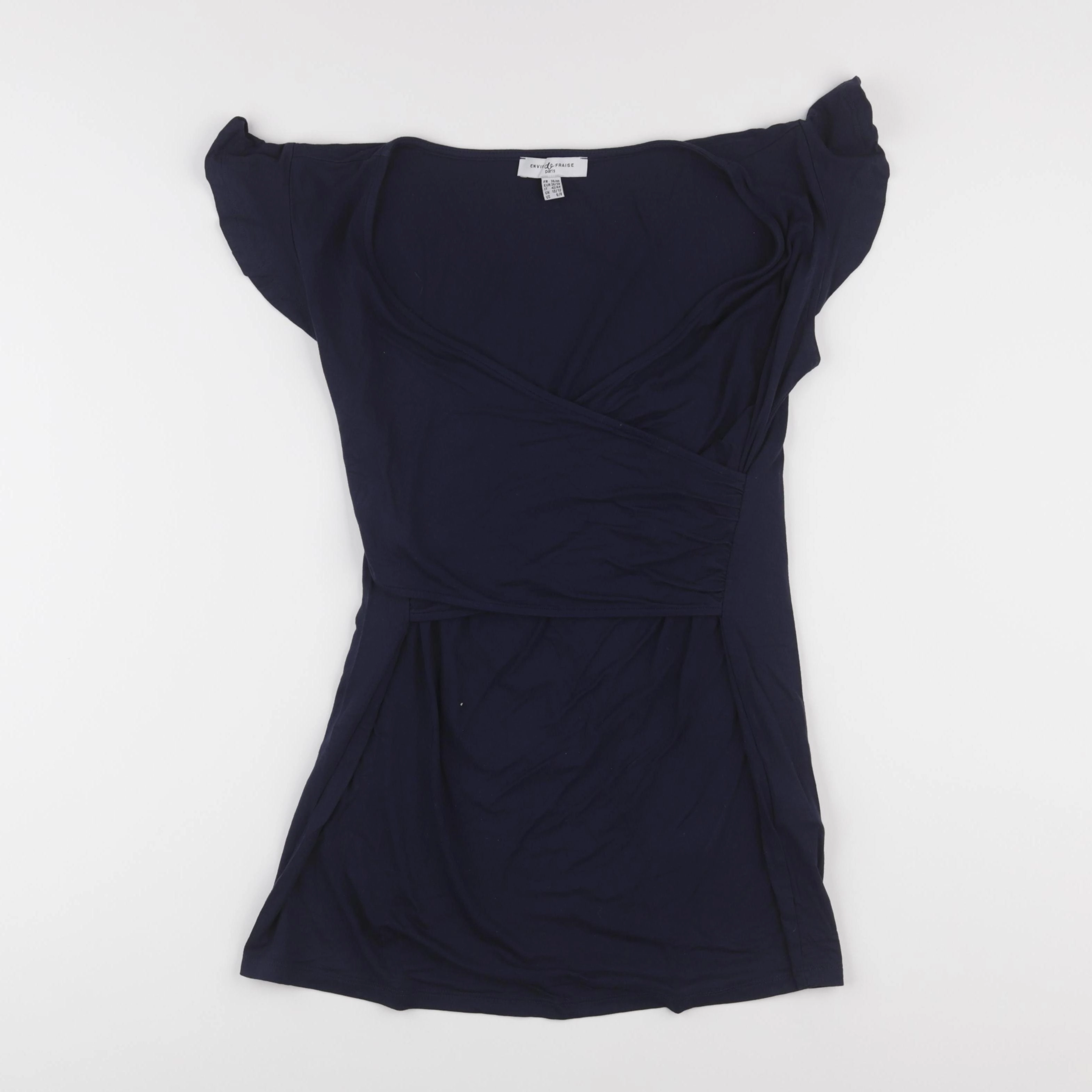 Envie de fraise - tee-shirt allaitement, grossesse bleu - 38 à 40