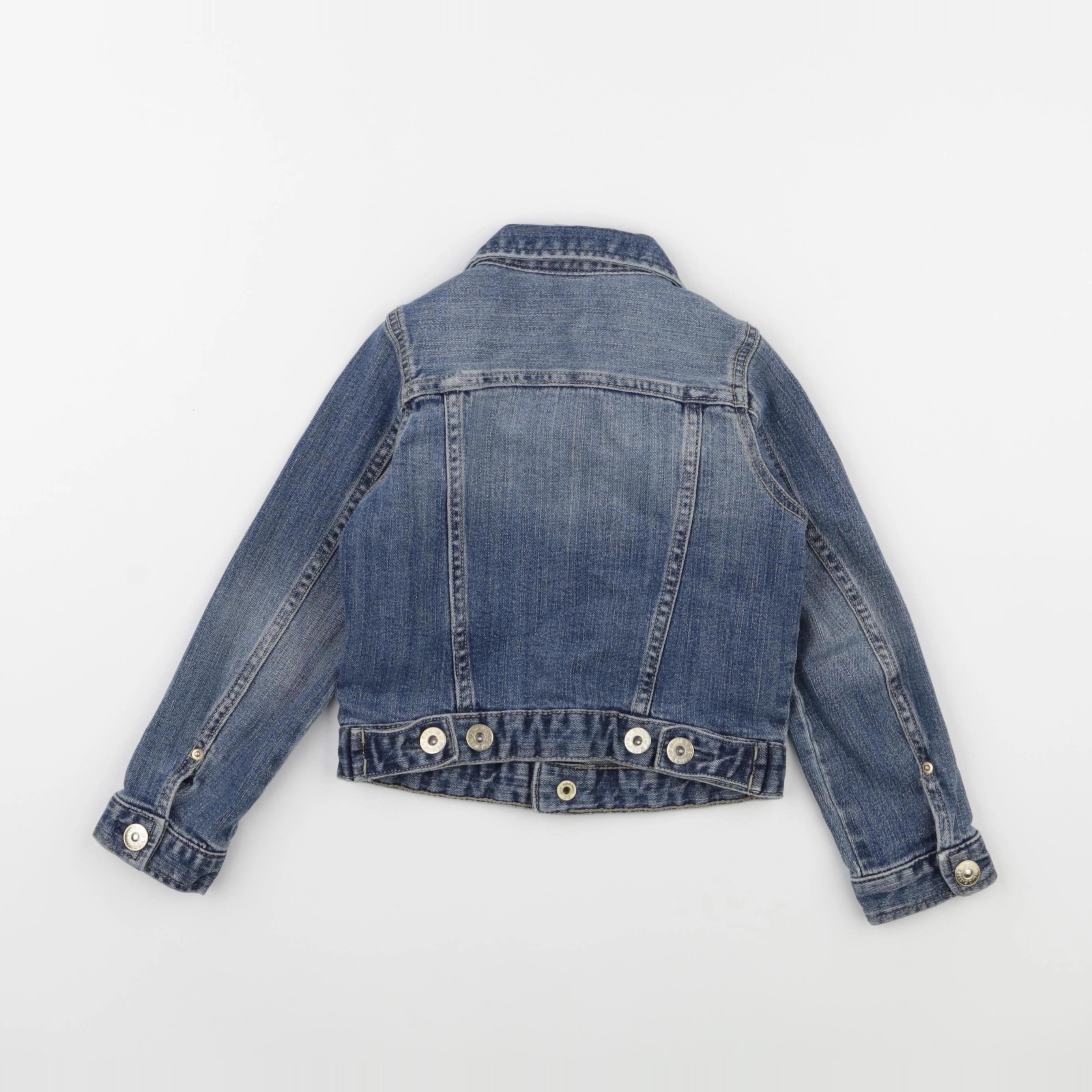 H&M - veste bleu - 4/5 ans