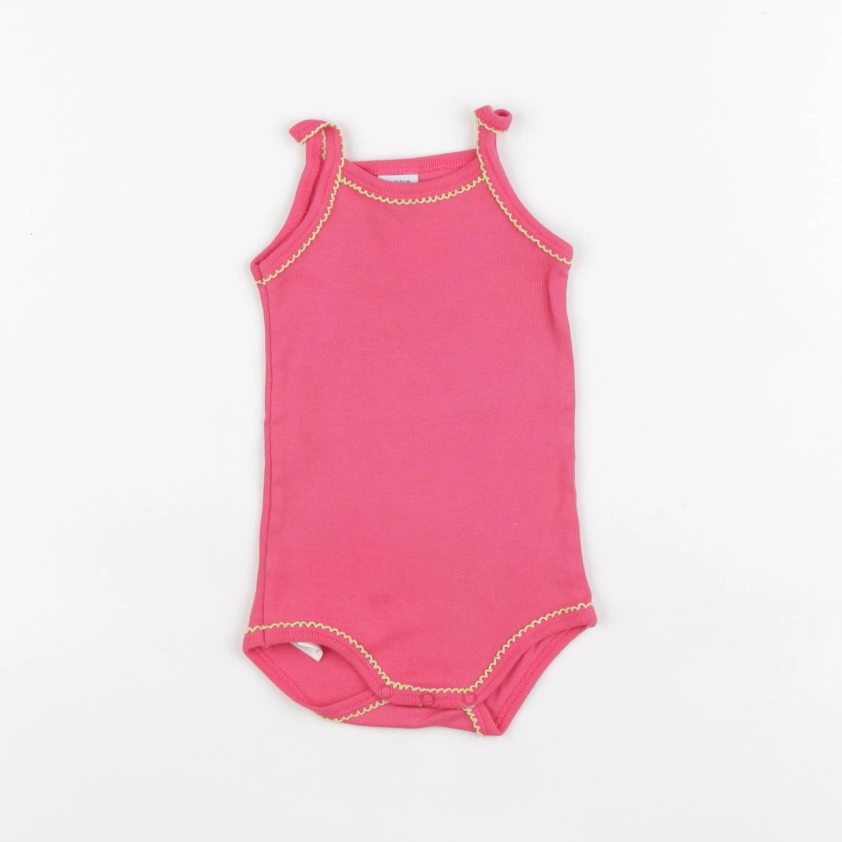 Petit Bateau - body rose - 3 mois