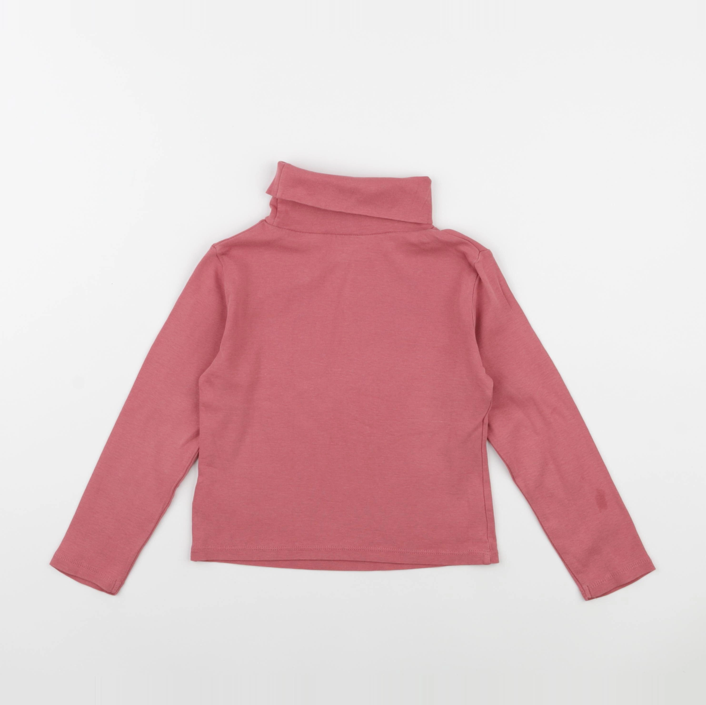 Vertbaudet - sous-pull rose - 4 ans