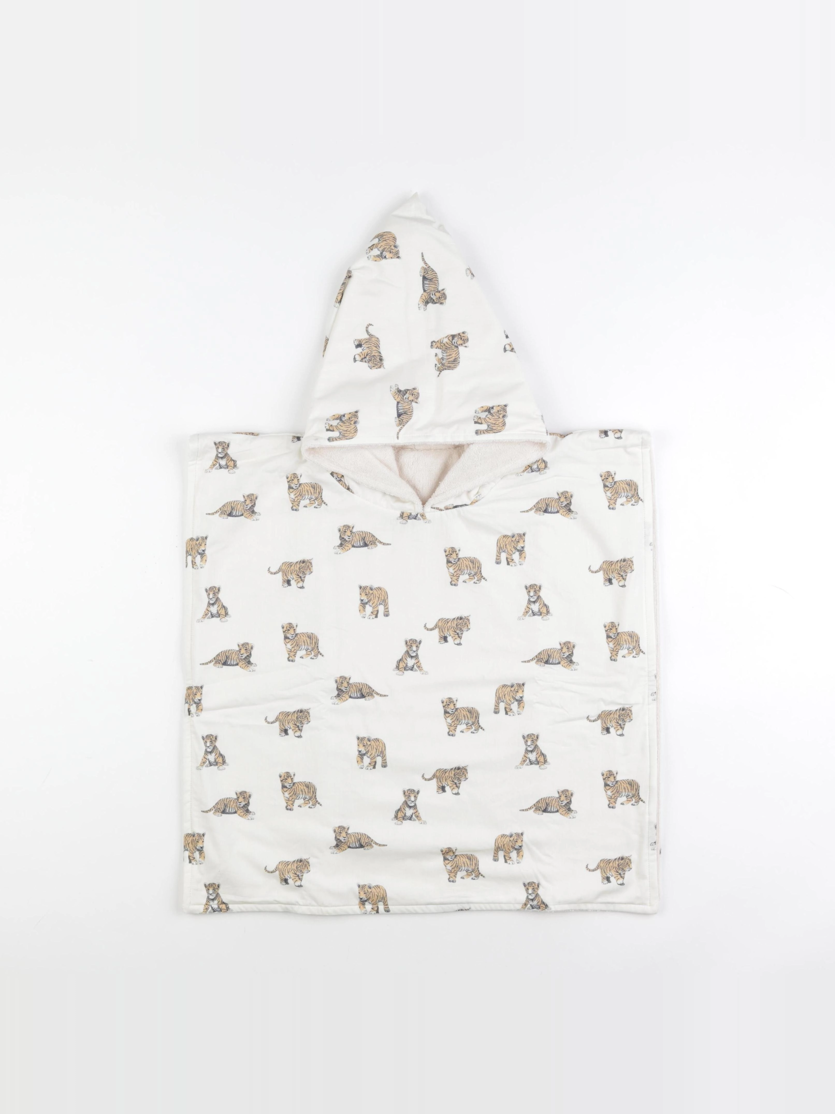 Milinane - Poncho de bain TIGRE - 2/4 ans