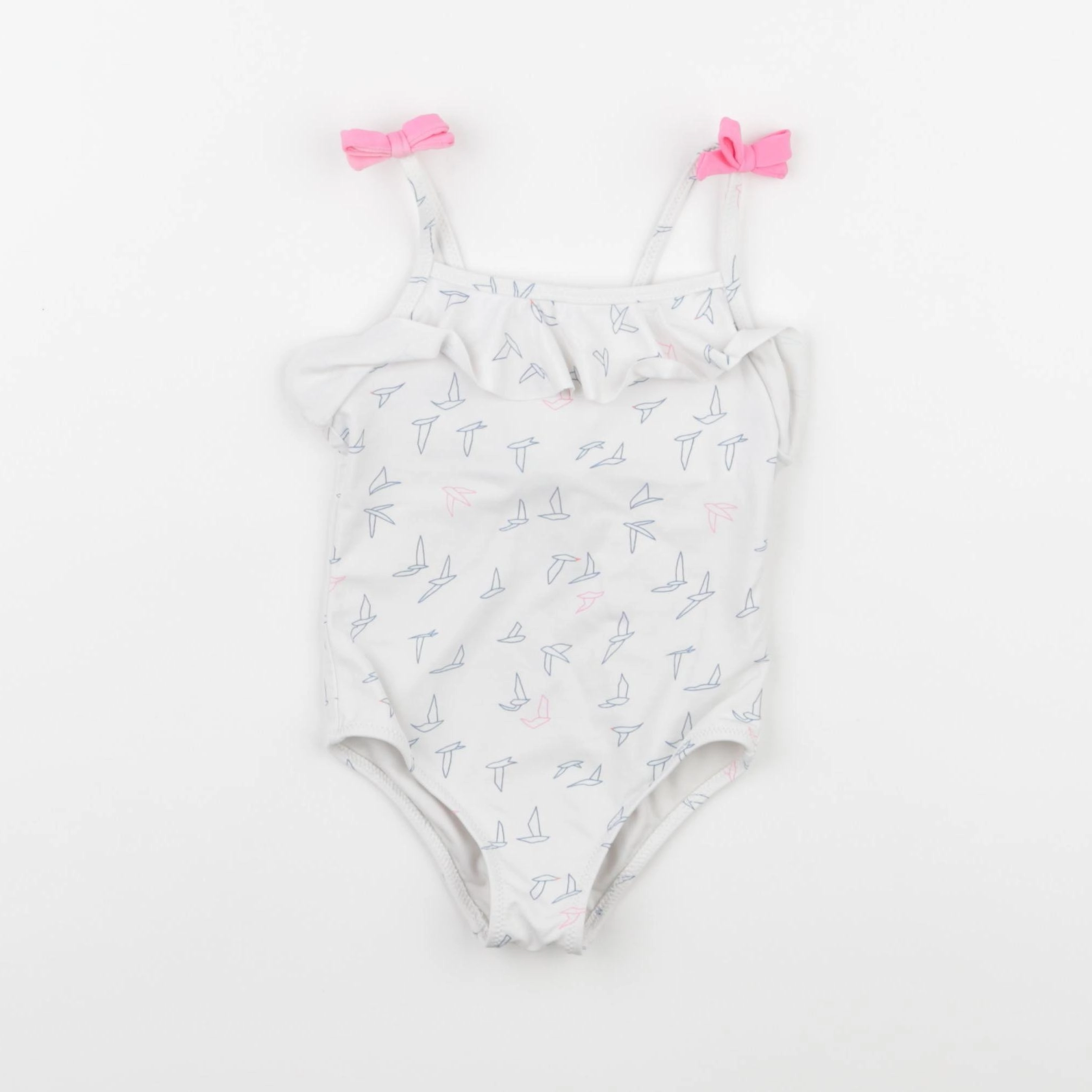 Jacadi - maillot de bain blanc - 12 mois